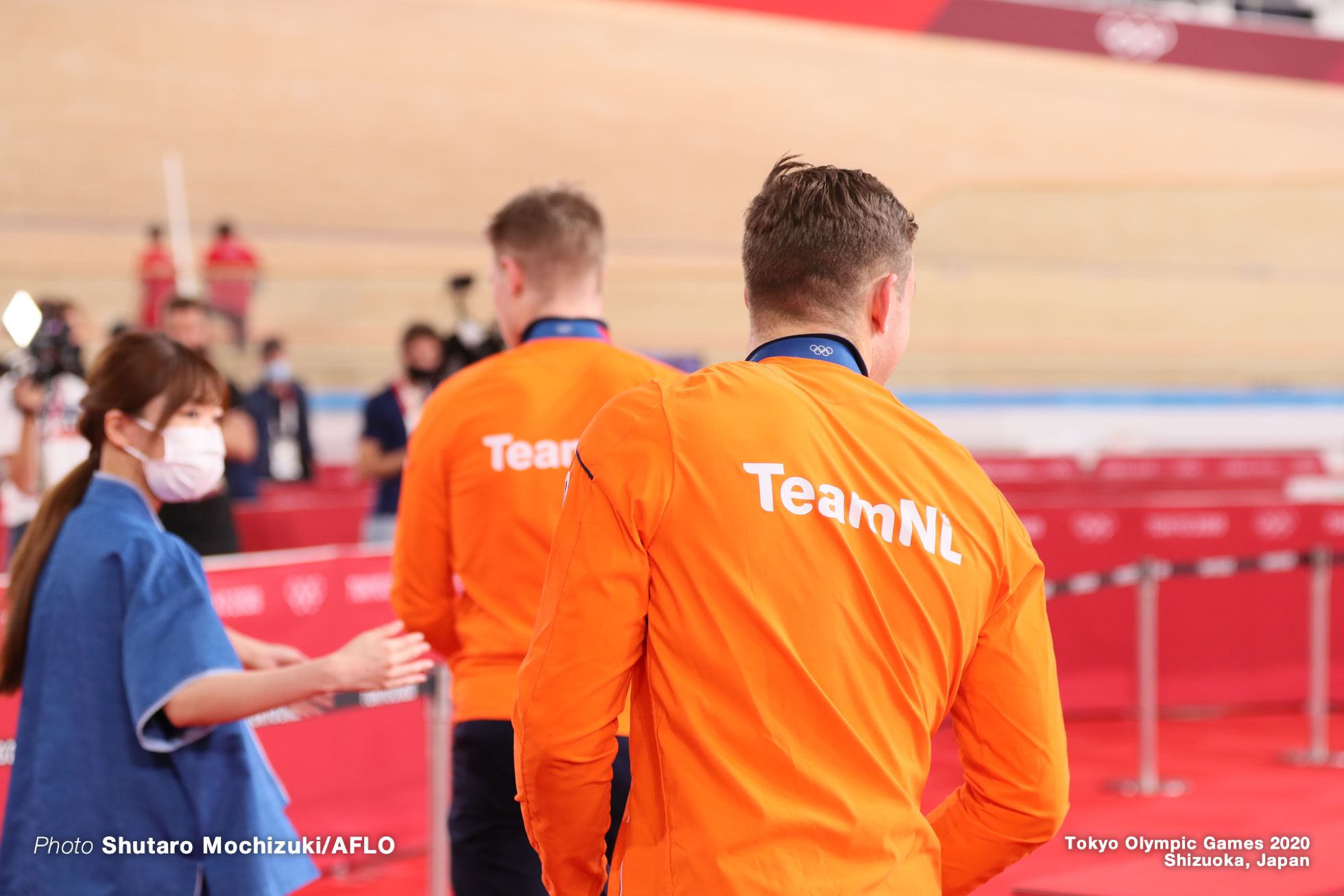 ロイ・バンデンバーグ Roy van den Berg (NED), Men's Team Sprint Final AUGUST 3, 2021 - Cycling : during the Tokyo 2020 Olympic Games at the Izu Velodrome in Shizuoka, Japan. (Photo by Shutaro Mochizuki/AFLO)