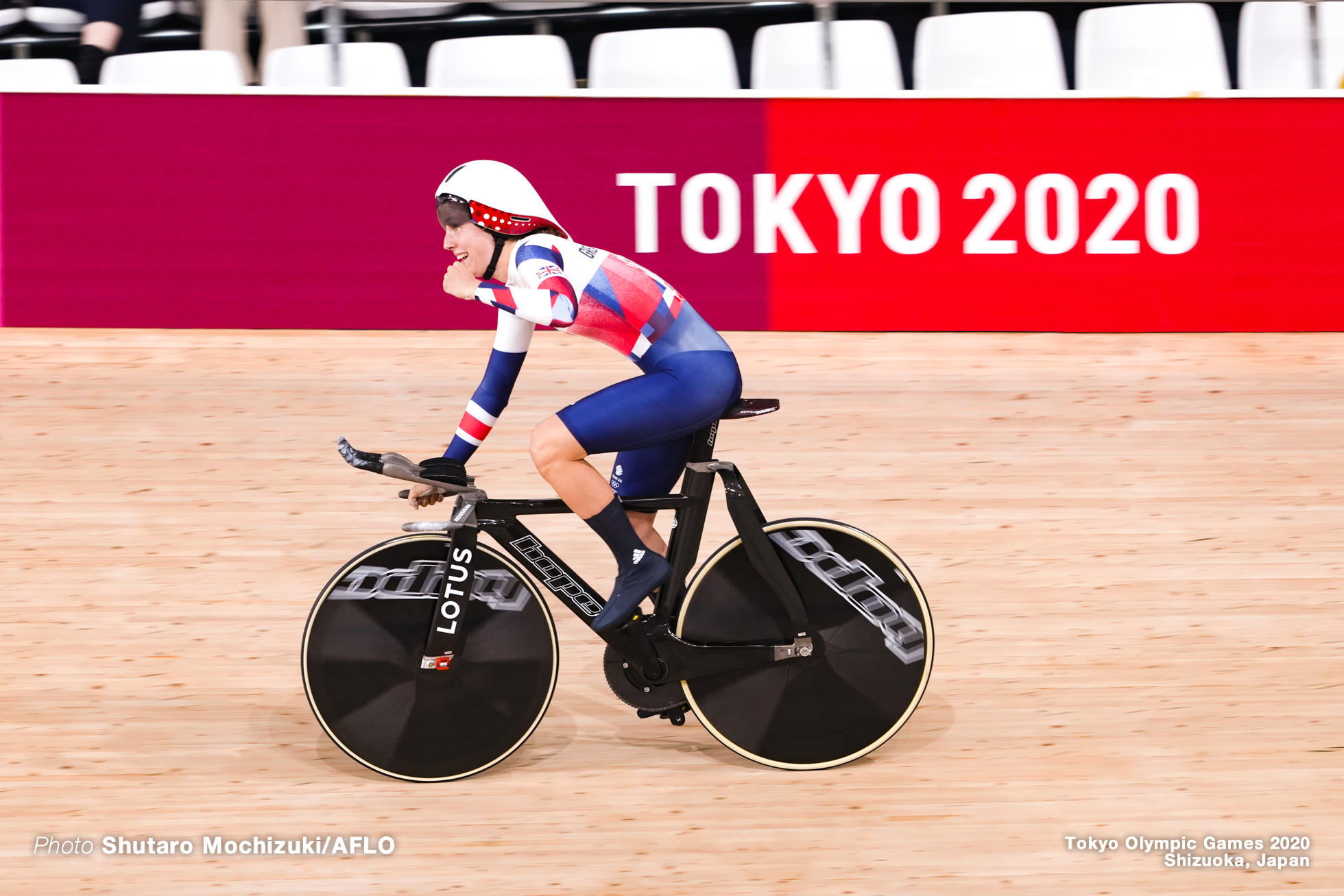 ジョシー・ナイト Josie Knight (GBR), Women's Team Pursuit 1st Round AUGUST 3, 2021 - Cycling : during the Tokyo 2020 Olympic Games at the Izu Velodrome in Shizuoka, Japan. (Photo by Shutaro Mochizuki/AFLO)