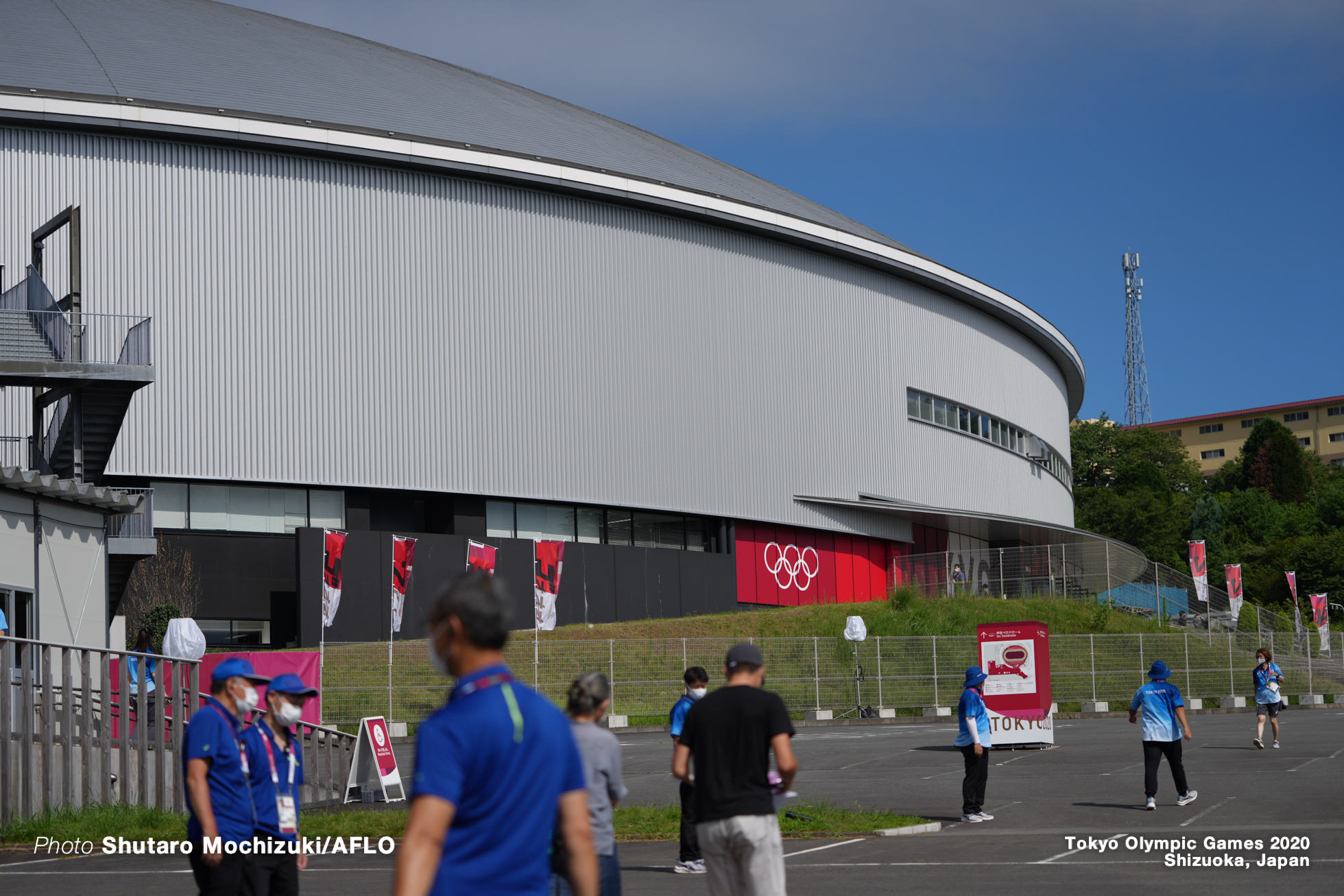 AUGUST 4, 2021 - Cycling : during the Tokyo 2020 Olympic Games at the Izu Velodrome in Shizuoka, Japan. (Photo by Shutaro Mochizuki/AFLO)