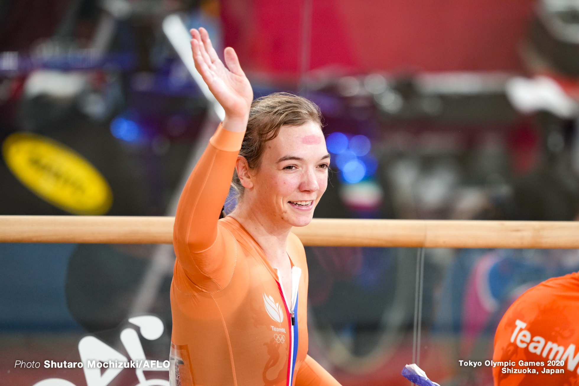 シェーン・ブラスペニンクス Shanne Braspennincx (NED), Women's Keirin Final 1-6 AUGUST 5, 2021 - Cycling : during the Tokyo 2020 Olympic Games at the Izu Velodrome in Shizuoka, Japan. (Photo by Shutaro Mochizuki/AFLO)