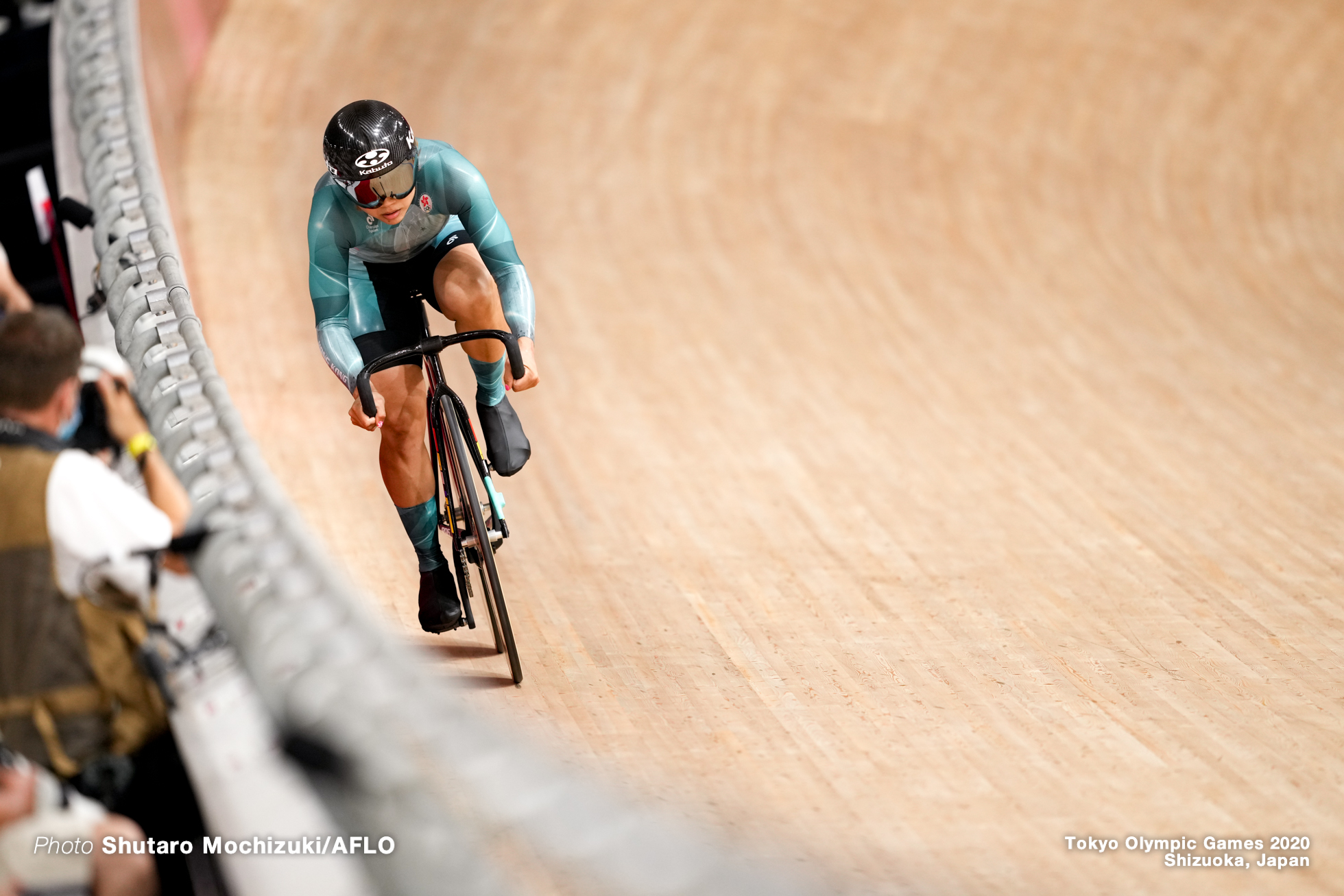 李慧詩 リー・ワイジー Lee Wai Sze (HKG), Women's Sprint Qualifying AUGUST 6, 2021 - Cycling : during the Tokyo 2020 Olympic Games at the Izu Velodrome in Shizuoka, Japan. (Photo by Shutaro Mochizuki/AFLO)