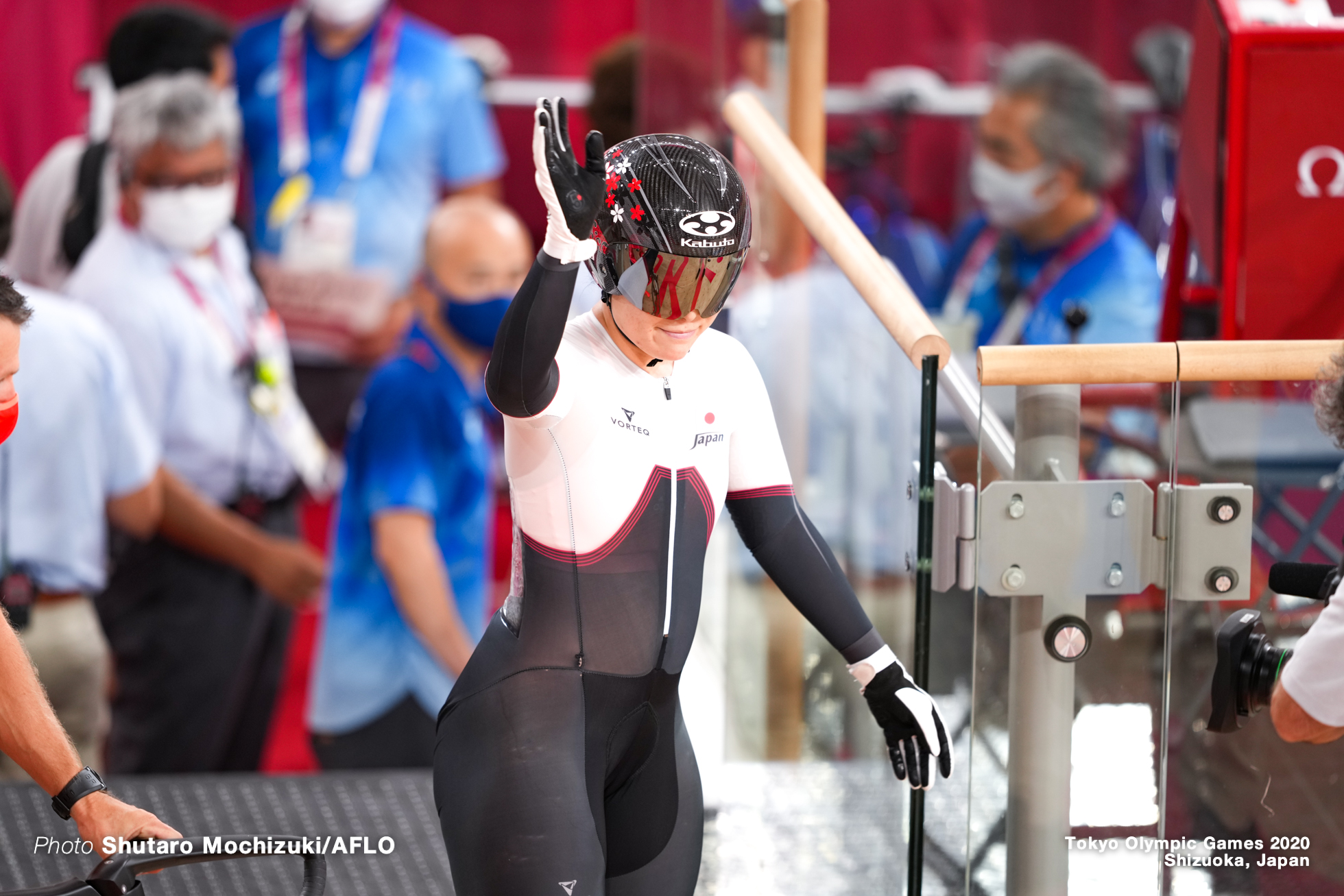 小林優香 Women's Sprint 1/16 Final Repechage Women's Sprint 1/16 Final Repechage AUGUST 6, 2021 - Cycling : during the Tokyo 2020 Olympic Games at the Izu Velodrome in Shizuoka, Japan. (Photo by Shutaro Mochizuki/AFLO)