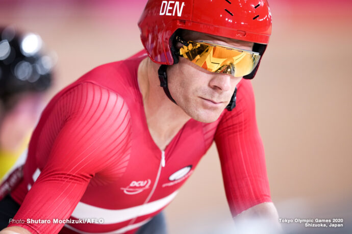 ミカエル・モルコフ Michael Morkov (DEN), Men's Madison AUGUST 7, 2021 - Cycling : during the Tokyo 2020 Olympic Games at the Izu Velodrome in Shizuoka, Japan. (Photo by Shutaro Mochizuki/AFLO)