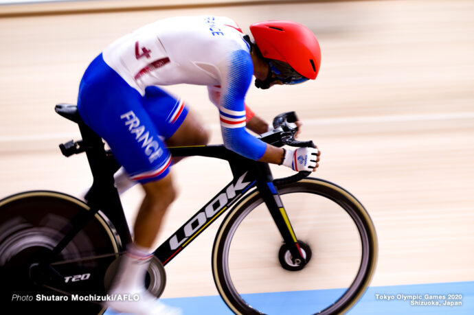 ドノヴァン・ゴロンダン Donavan Grondin (FRA), Men's Madison AUGUST 7, 2021 - Cycling : during the Tokyo 2020 Olympic Games at the Izu Velodrome in Shizuoka, Japan. (Photo by Shutaro Mochizuki/AFLO)