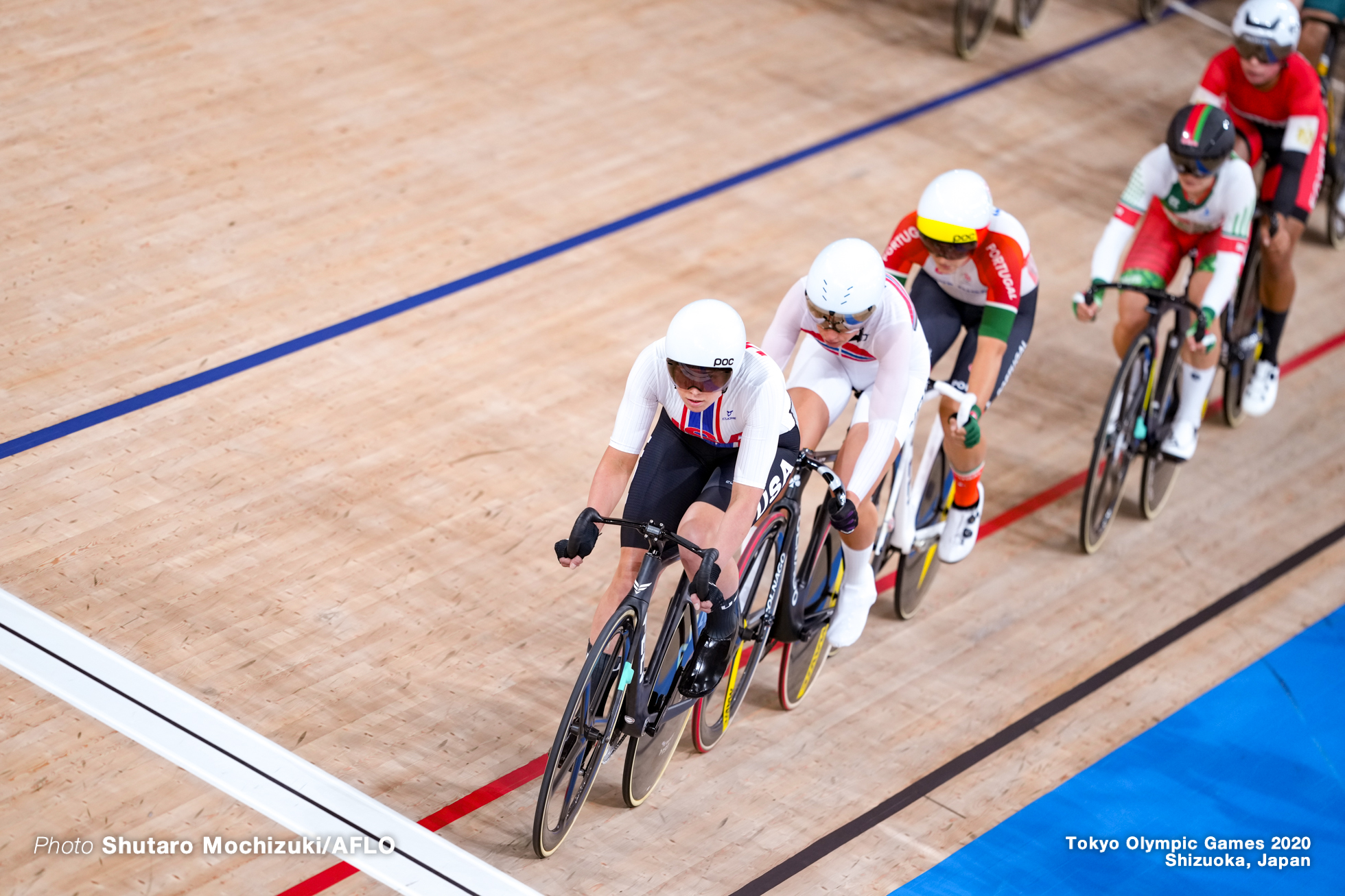 アニータ イボンヌ・ステンバーグ Anita Yvonne Stenberg (NOR), ジェニファー・バレンテ Jennifer Valente (USA), Women's Omnium AUGUST 8, 2021 - Cycling : during the Tokyo 2020 Olympic Games at the Izu Velodrome in Shizuoka, Japan. (Photo by Shutaro Mochizuki/AFLO)