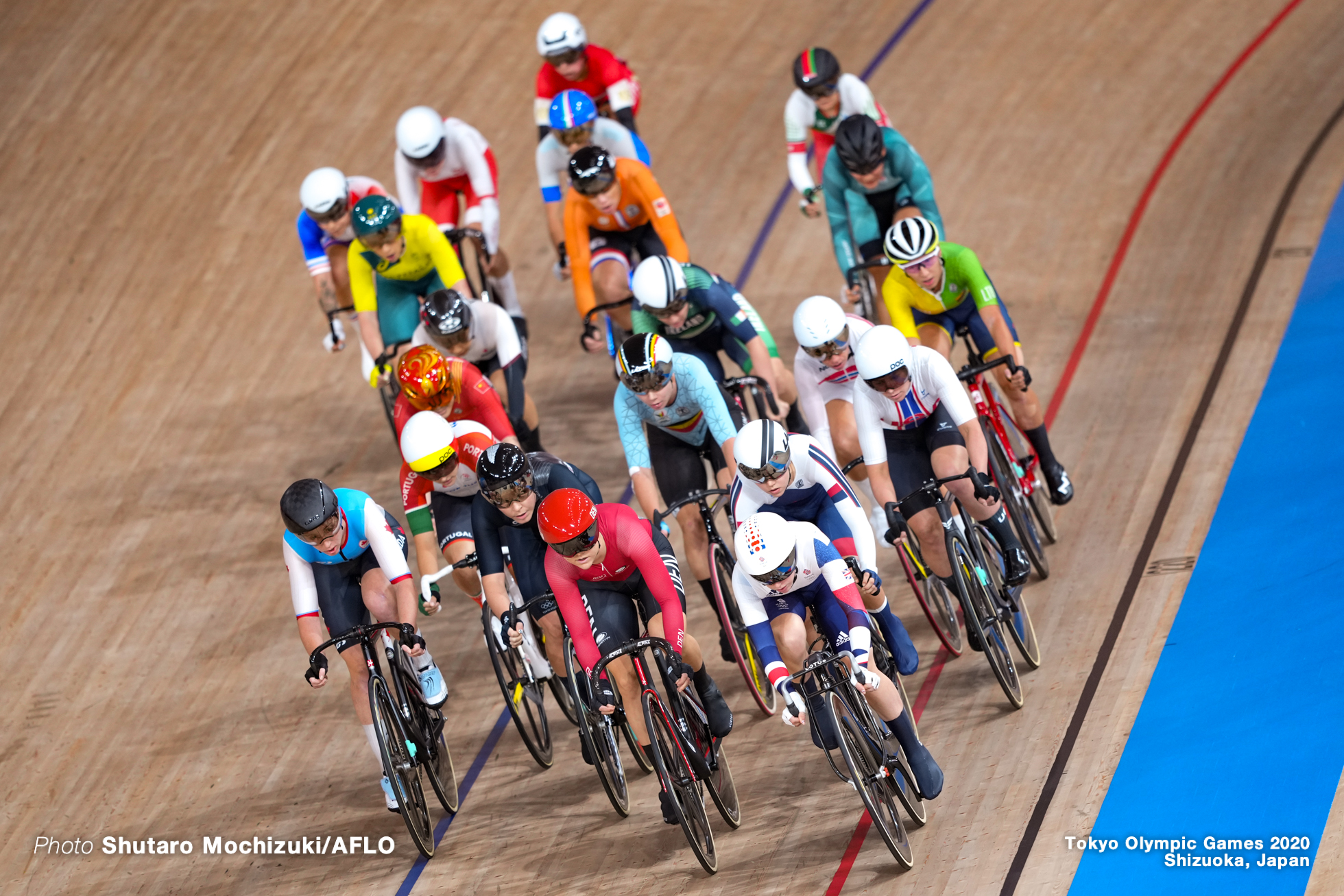 ローラ・ケニー Laura Kenny (GBR), Women's Omnium AUGUST 8, 2021 - Cycling : during the Tokyo 2020 Olympic Games at the Izu Velodrome in Shizuoka, Japan. (Photo by Shutaro Mochizuki/AFLO)