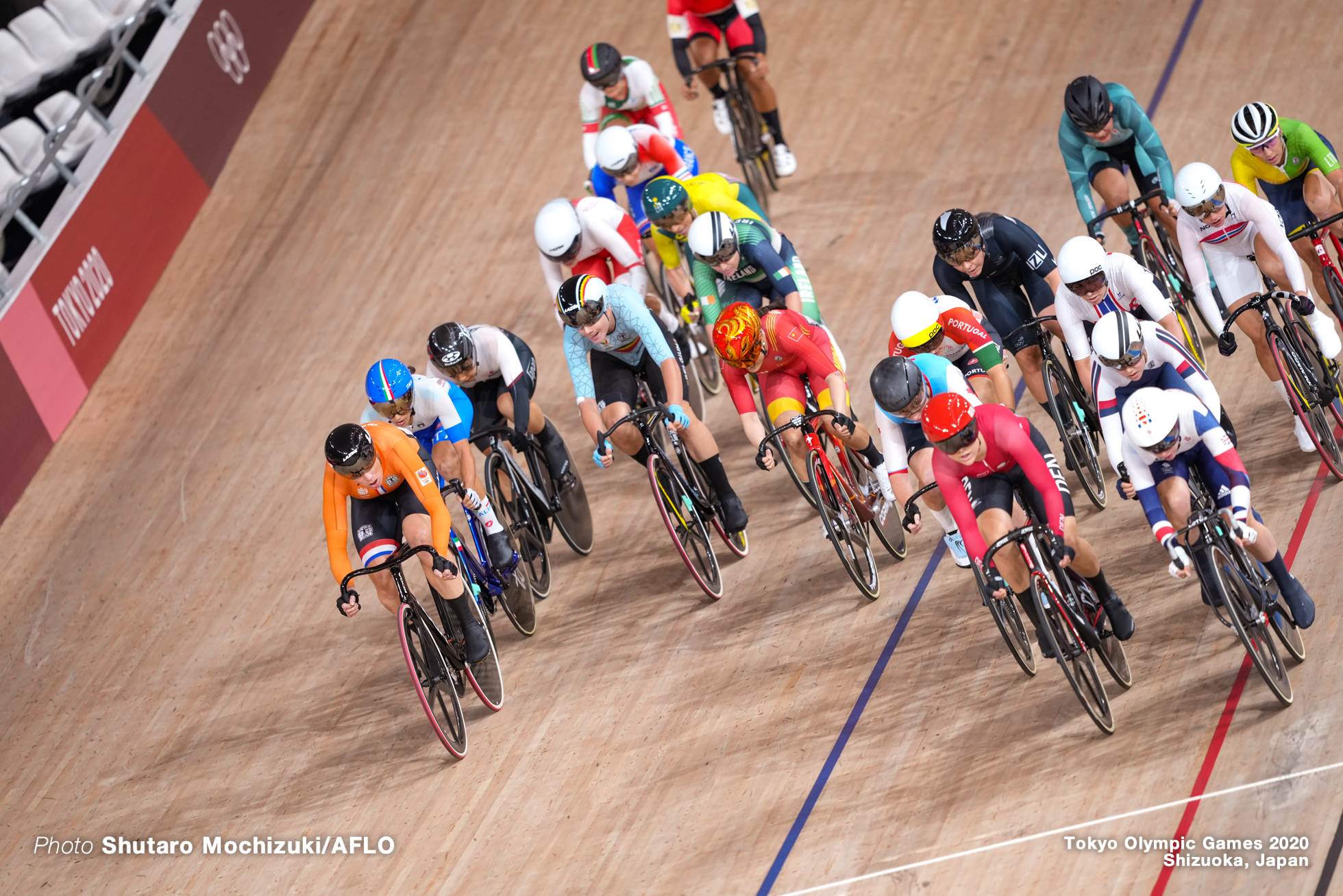 キルステン・ウィルト Kirsten Wild (NED), Women's Omnium AUGUST 8, 2021 - Cycling : during the Tokyo 2020 Olympic Games at the Izu Velodrome in Shizuoka, Japan. (Photo by Shutaro Mochizuki/AFLO)