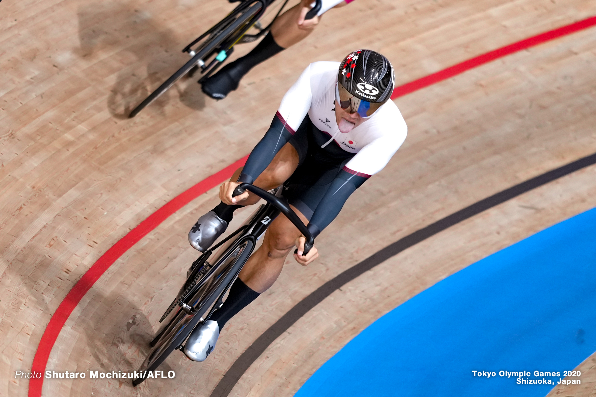 脇本雄太 Yuta Wakimoto (JPN), Men's Keirin AUGUST 8, 2021 - Cycling : during the Tokyo 2020 Olympic Games at the Izu Velodrome in Shizuoka, Japan. (Photo by Shutaro Mochizuki/AFLO)