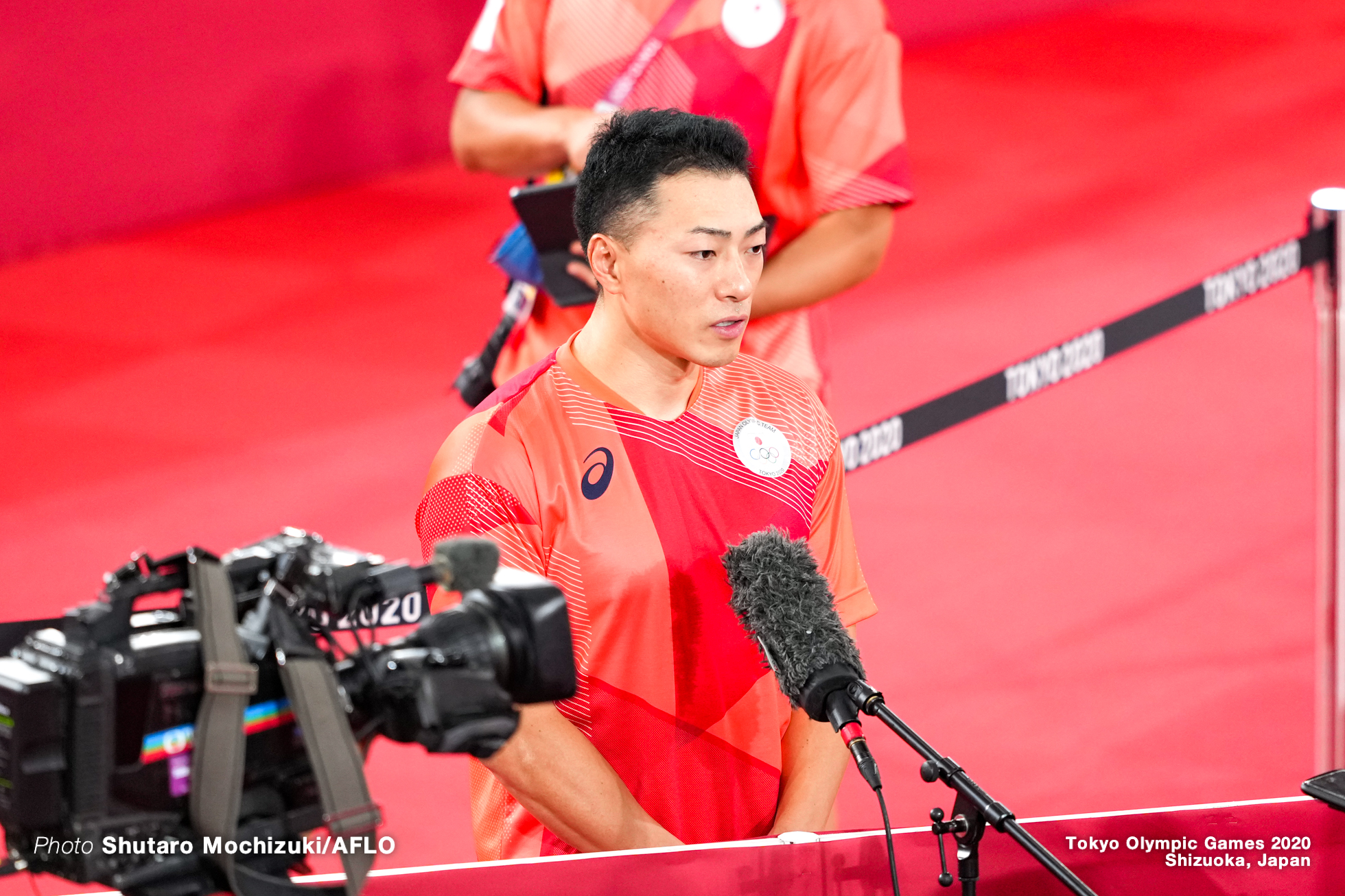 新田祐大 Yudai Nitta (JPN), AUGUST 8, 2021 - Cycling : during the Tokyo 2020 Olympic Games at the Izu Velodrome in Shizuoka, Japan. (Photo by Shutaro Mochizuki/AFLO)