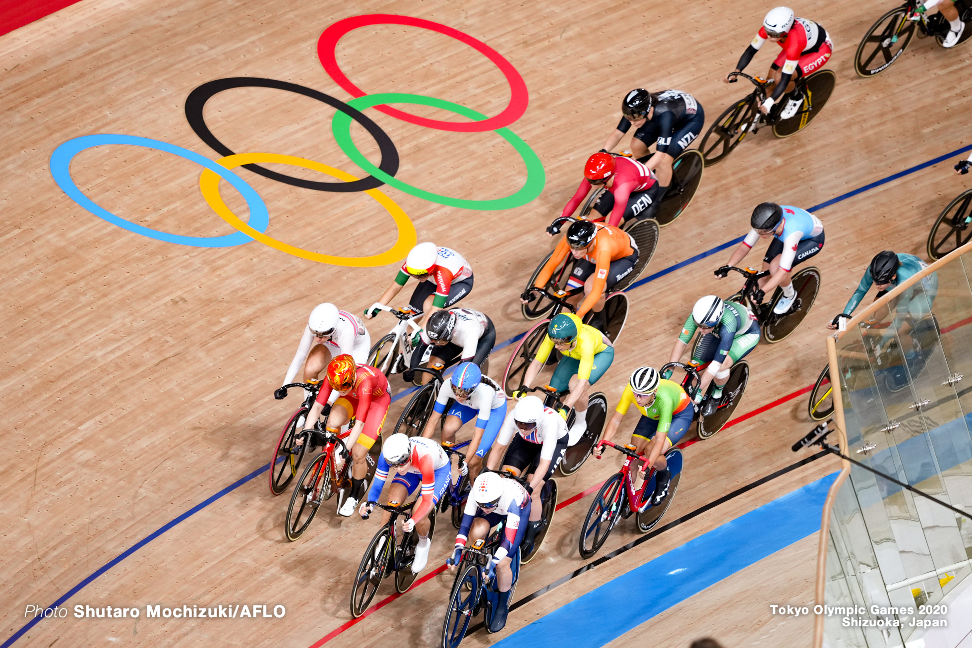 Women's Omnium AUGUST 8, 2021 - Cycling : during the Tokyo 2020 Olympic Games at the Izu Velodrome in Shizuoka, Japan. (Photo by Shutaro Mochizuki/AFLO)