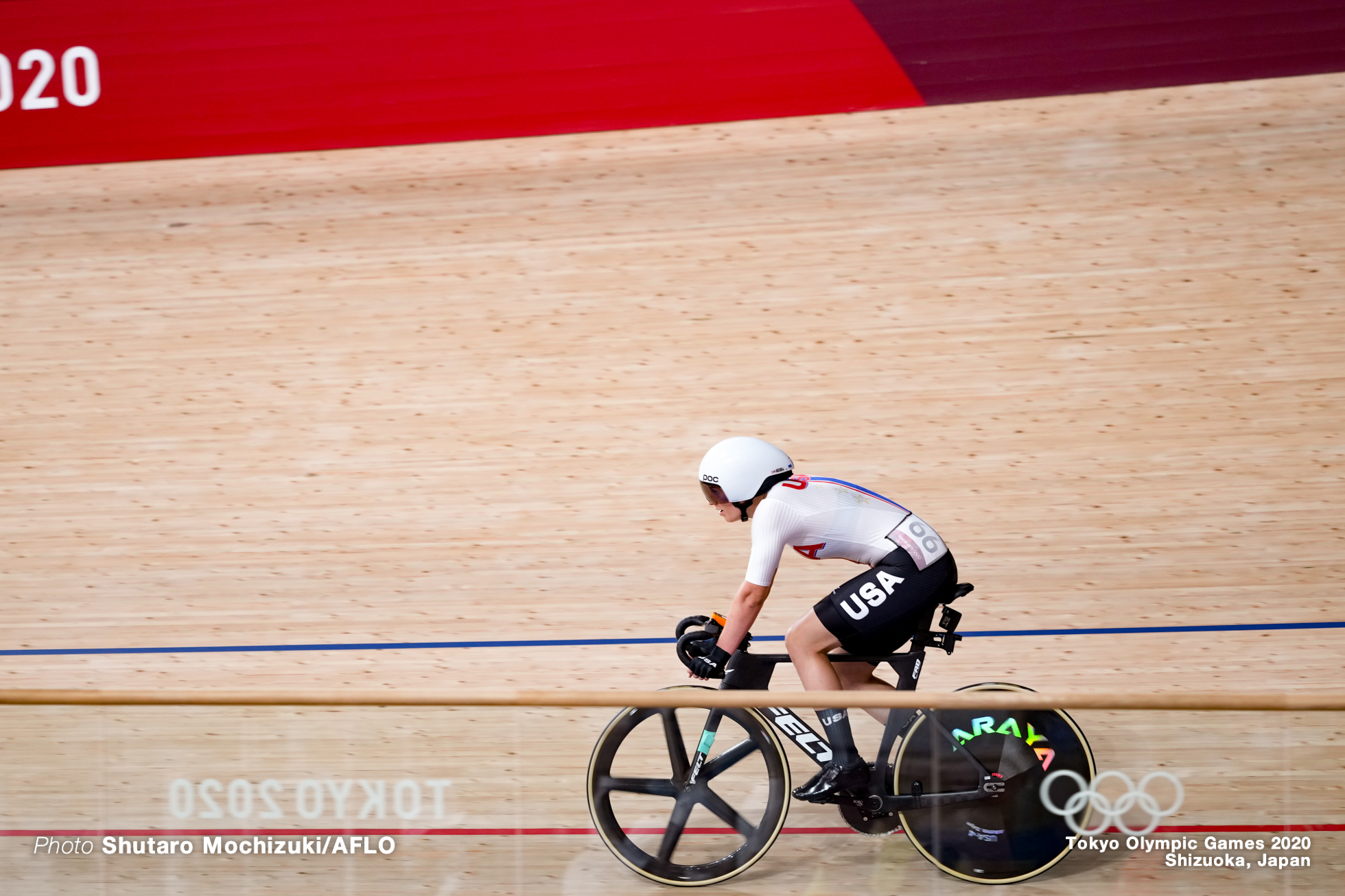 ジェニファー・バレンテ Jennifer Valente (USA), Women's Omnium AUGUST 8, 2021 - Cycling : during the Tokyo 2020 Olympic Games at the Izu Velodrome in Shizuoka, Japan. (Photo by Shutaro Mochizuki/AFLO)