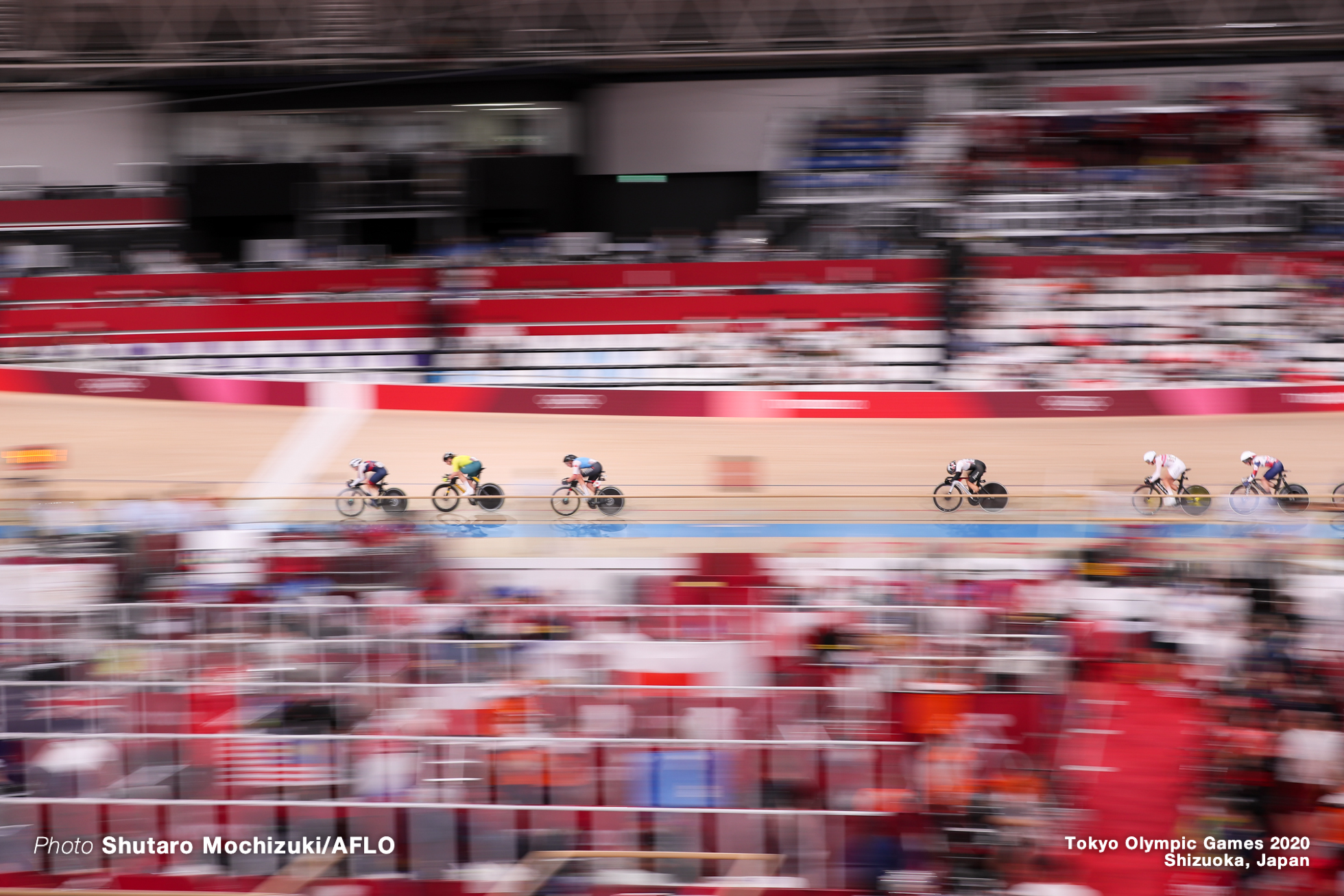 Women's Omnium AUGUST 8, 2021 - Cycling : during the Tokyo 2020 Olympic Games at the Izu Velodrome in Shizuoka, Japan. (Photo by Shutaro Mochizuki/AFLO)