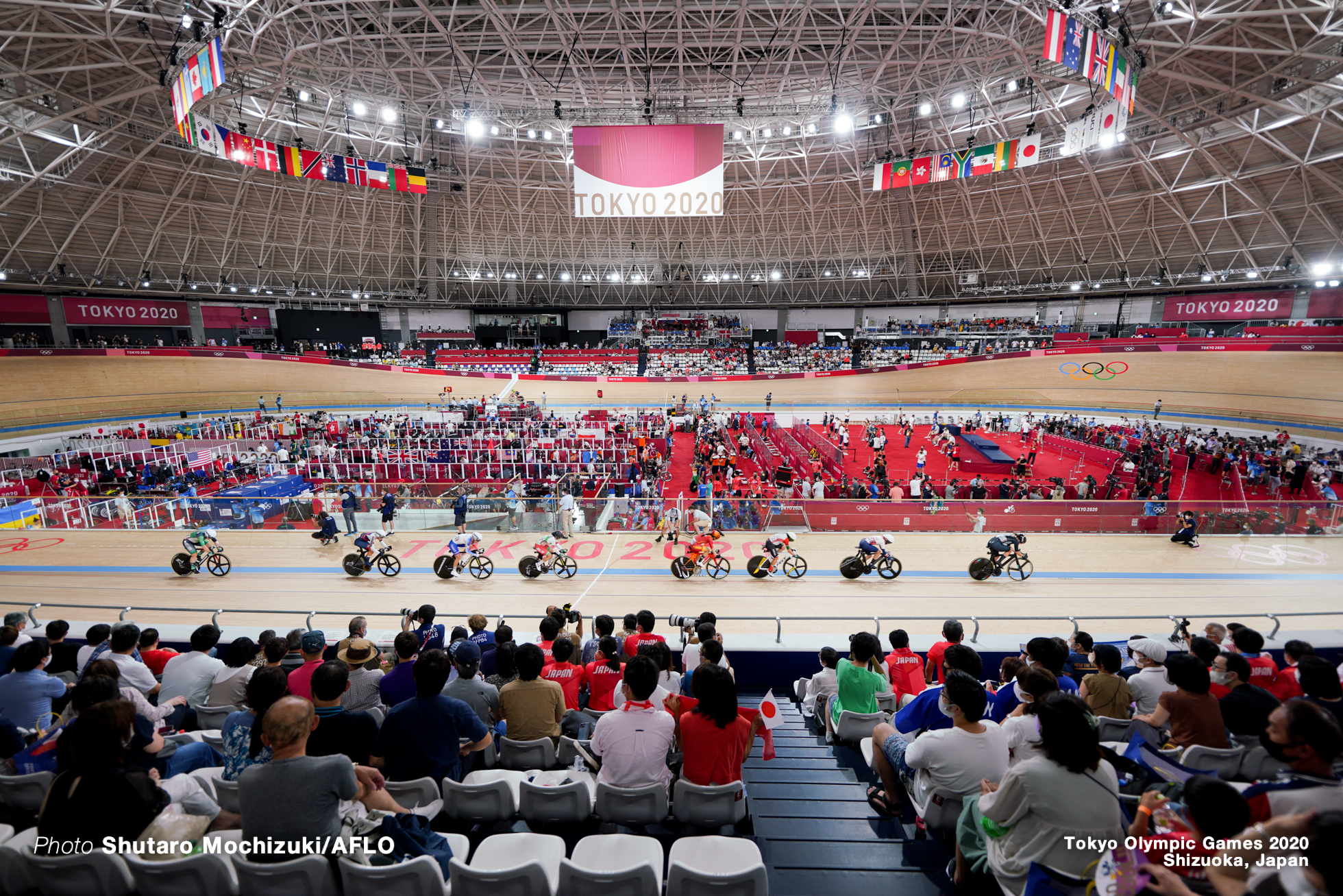 Women's Omnium AUGUST 8, 2021 - Cycling : during the Tokyo 2020 Olympic Games at the Izu Velodrome in Shizuoka, Japan. (Photo by Shutaro Mochizuki/AFLO)