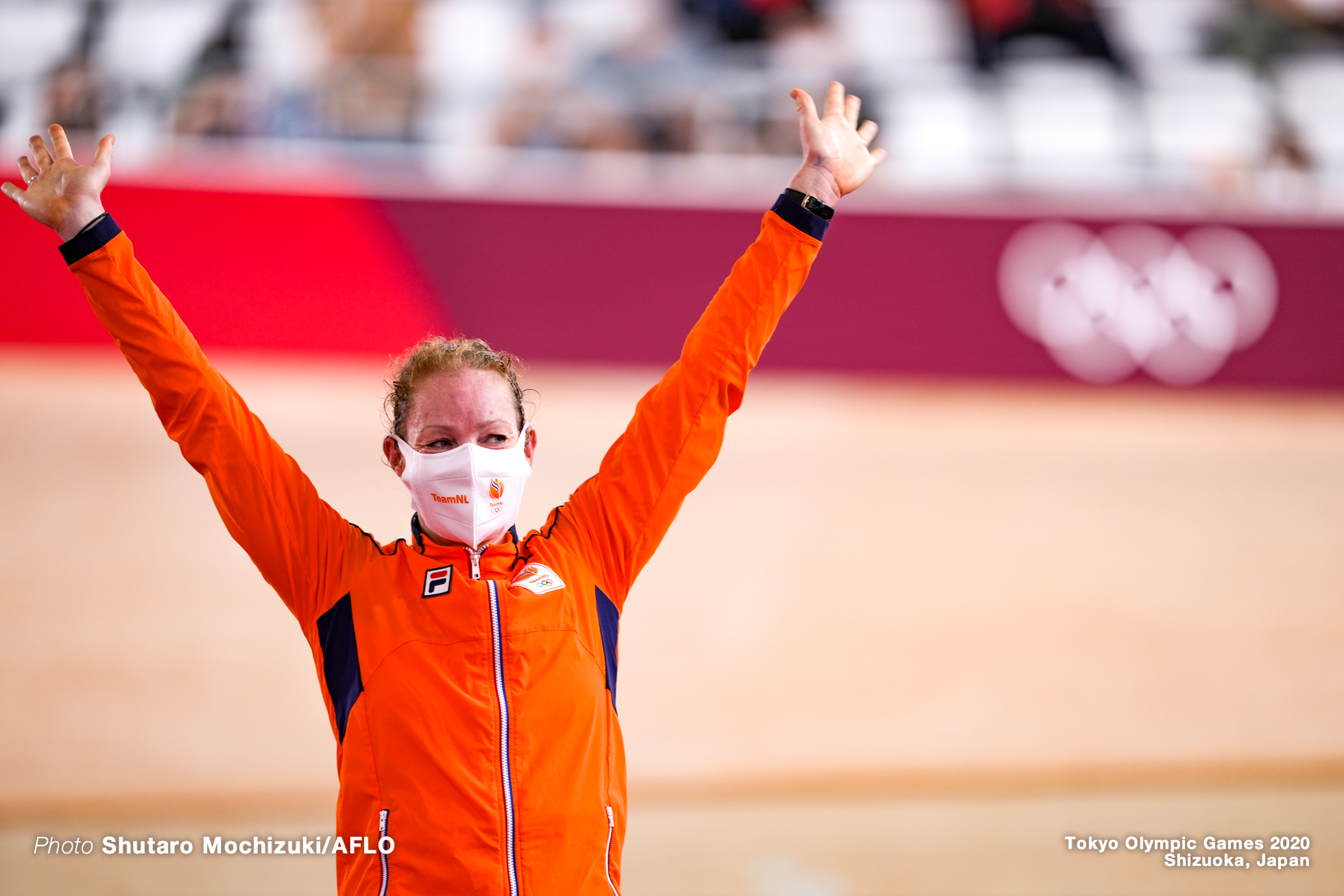 キルステン・ウィルト Kirsten Wild (NED), Women's Omnium AUGUST 8, 2021 - Cycling : during the Tokyo 2020 Olympic Games at the Izu Velodrome in Shizuoka, Japan. (Photo by Shutaro Mochizuki/AFLO)