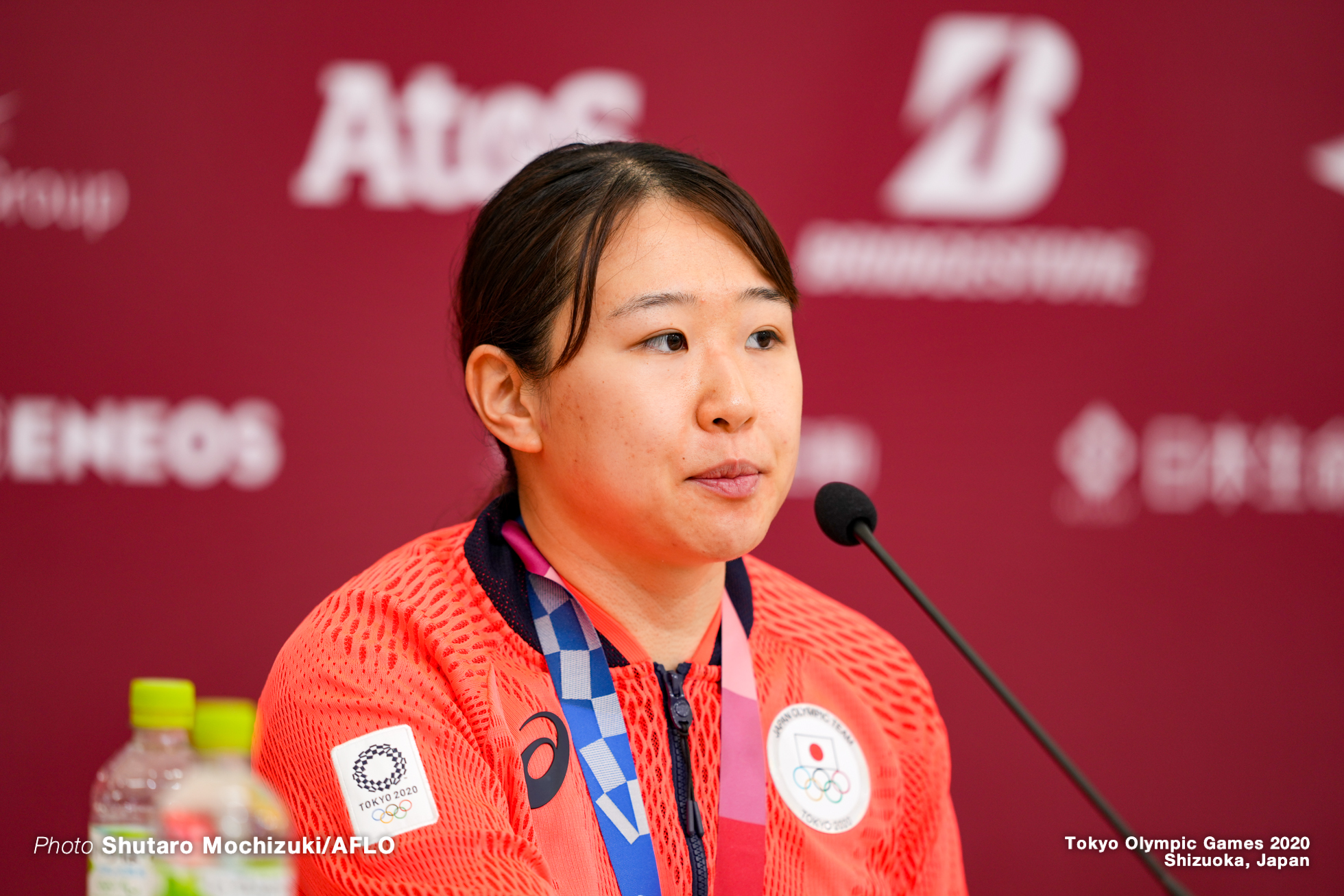 梶原悠未 Yumi Kajihara (JPN), Women's Omnium AUGUST 8, 2021 - Cycling : during the Tokyo 2020 Olympic Games at the Izu Velodrome in Shizuoka, Japan. (Photo by Shutaro Mochizuki/AFLO)