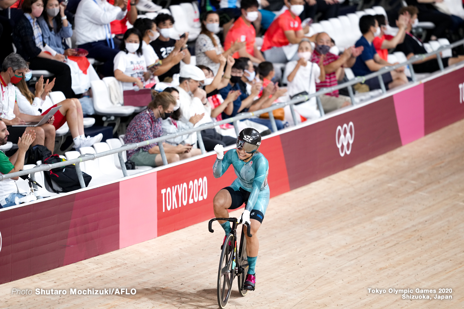 李慧詩 リー・ワイジー Lee Wai Sze (HKG), Women's Sprint Final for Bronze AUGUST 8, 2021 - Cycling : during the Tokyo 2020 Olympic Games at the Izu Velodrome in Shizuoka, Japan. (Photo by Shutaro Mochizuki/AFLO)