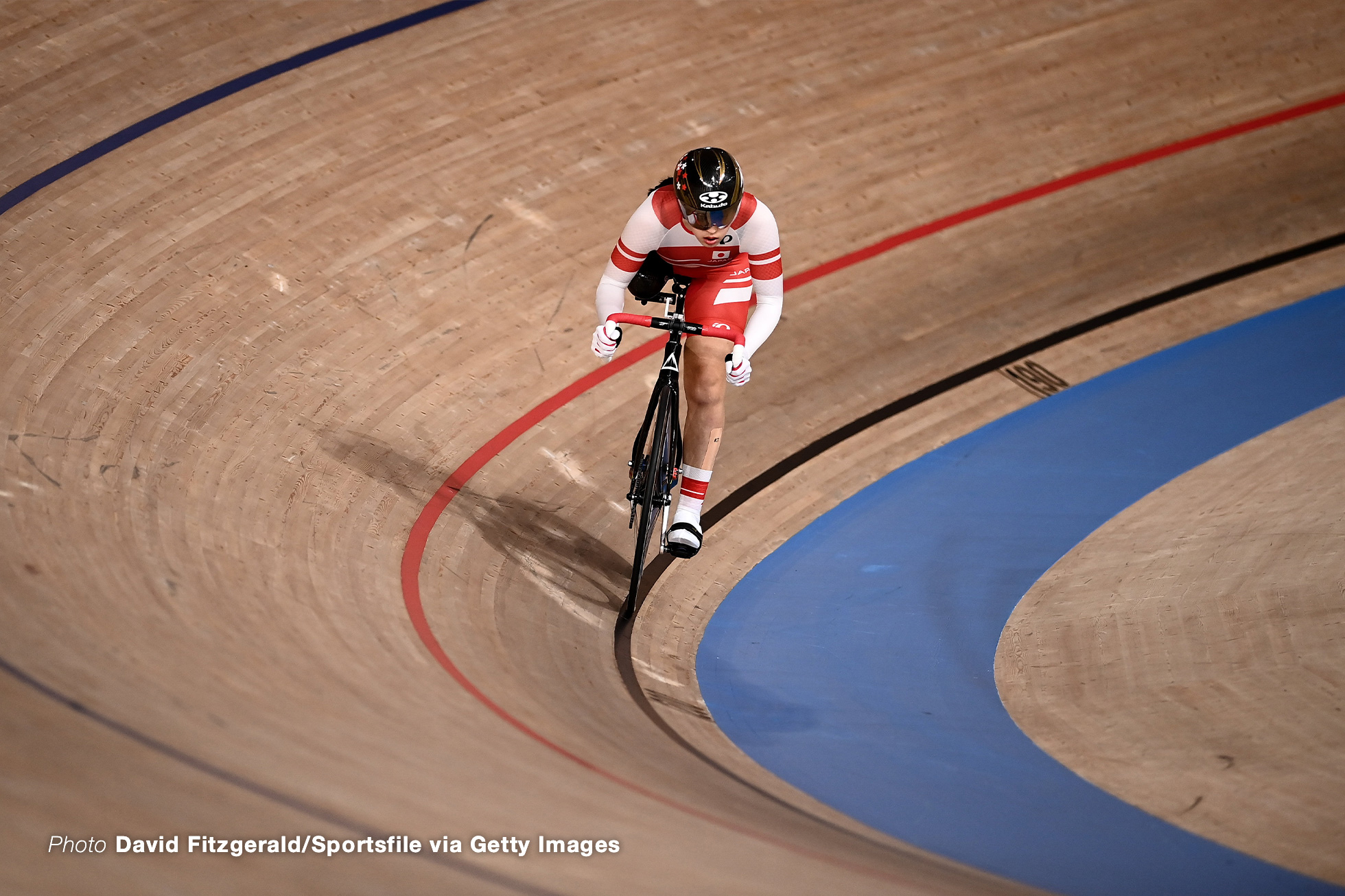 Shizuoka , Japan - 25 August 2021; Miho Fuji of Japan competes in the C1-3 3000m Individual Pursuit at the Izu velodrome on day one during the 2020 Tokyo Summer Olympic Games in Shizuoka, Japan. (Photo By David Fitzgerald/Sportsfile via Getty Images)