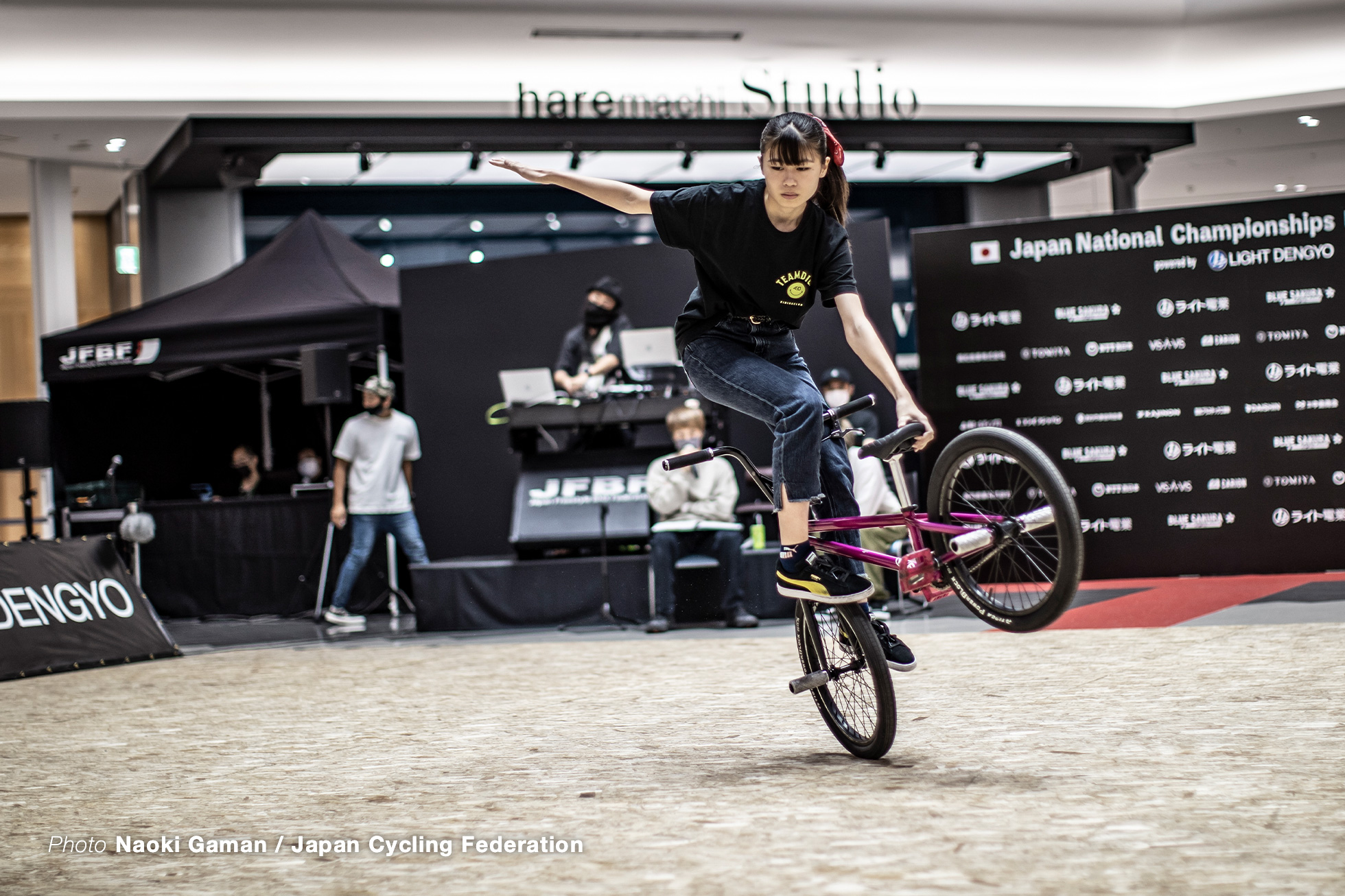 中川きらら 第5回全日本BMXフリースタイル選手権フラットランド