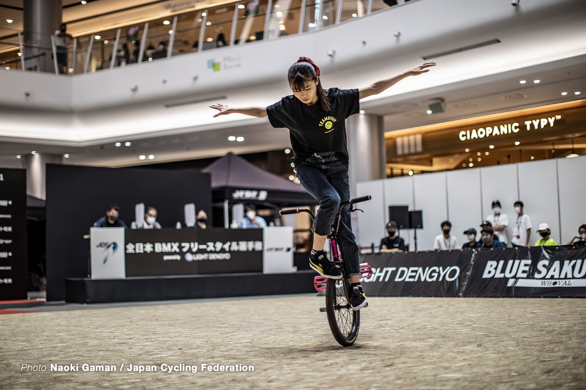 中川きらら 第5回全日本BMXフリースタイル選手権フラットランド