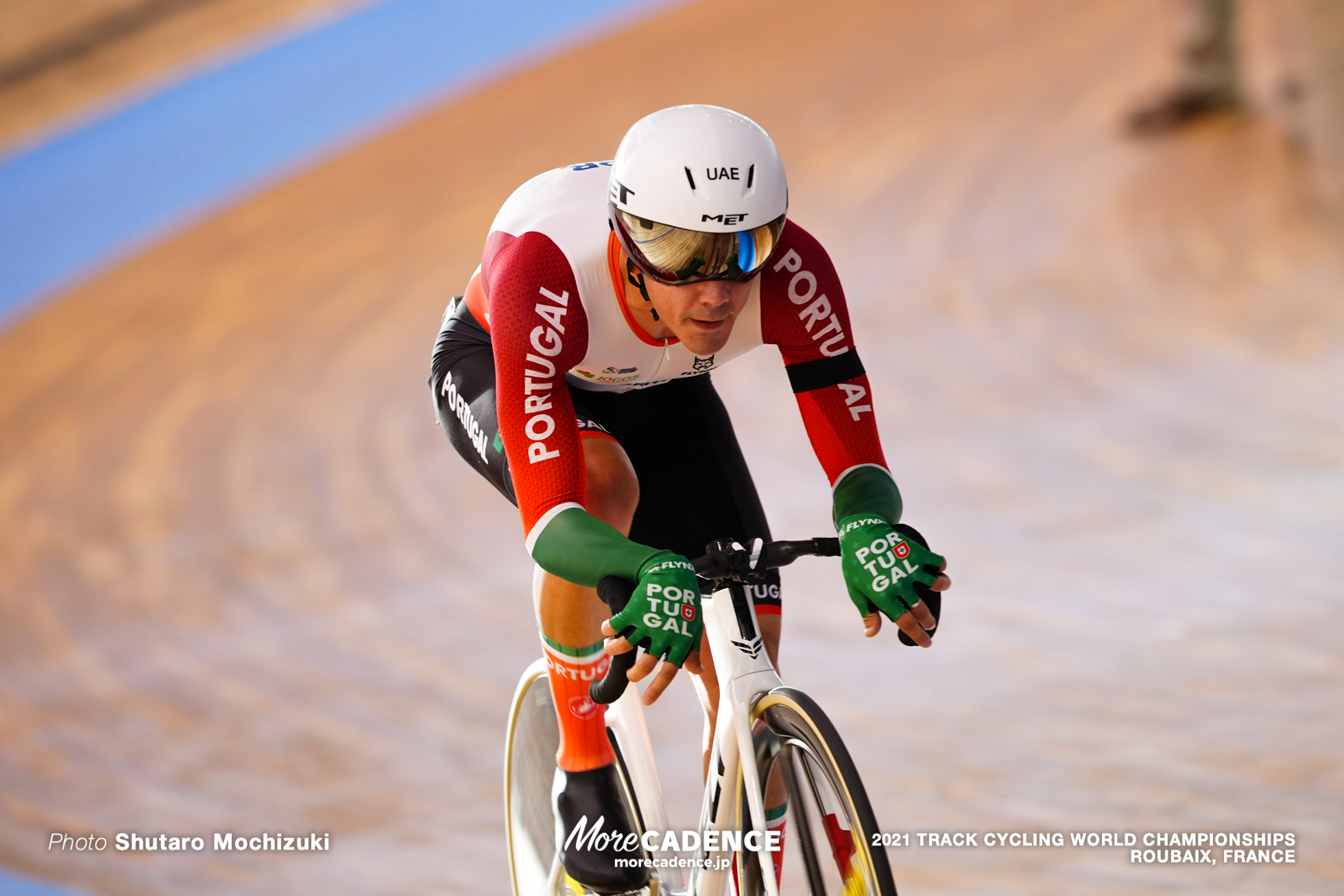 Men's Omnium Qualifying Heat 1 / 2021 Track Cycling World Championships, Roubaix, LEITAO Iuri（POR）ユリ・レイタオ