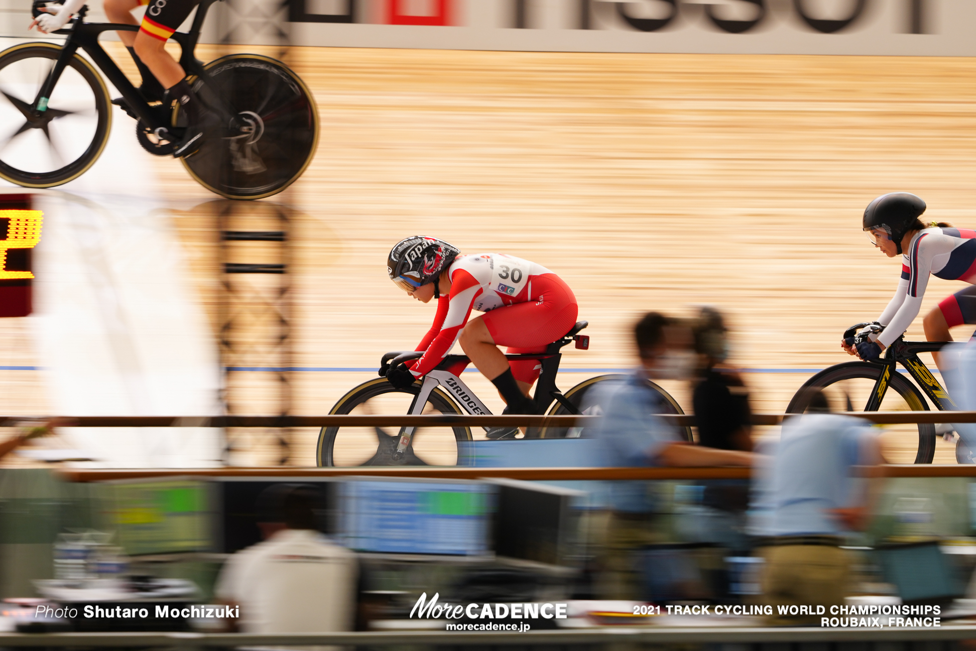 Women's Omnium Scratch Race / 2021 Track Cycling World Championships, Roubaix, KAJIHARA Yumi（JPN）梶原悠未