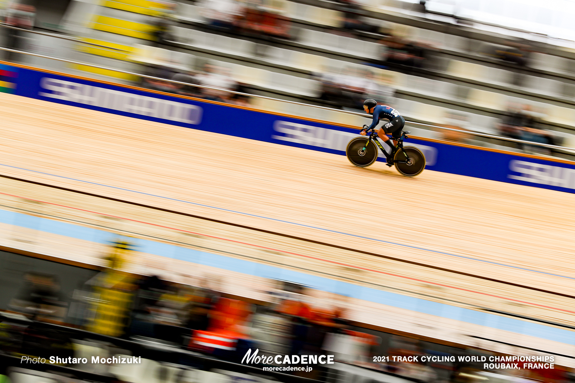 Women's Sprint Qualifying / 2021 Track Cycling World Championships, Roubaix, MARQUARDT Mandy（USA）マンディ・マーカート