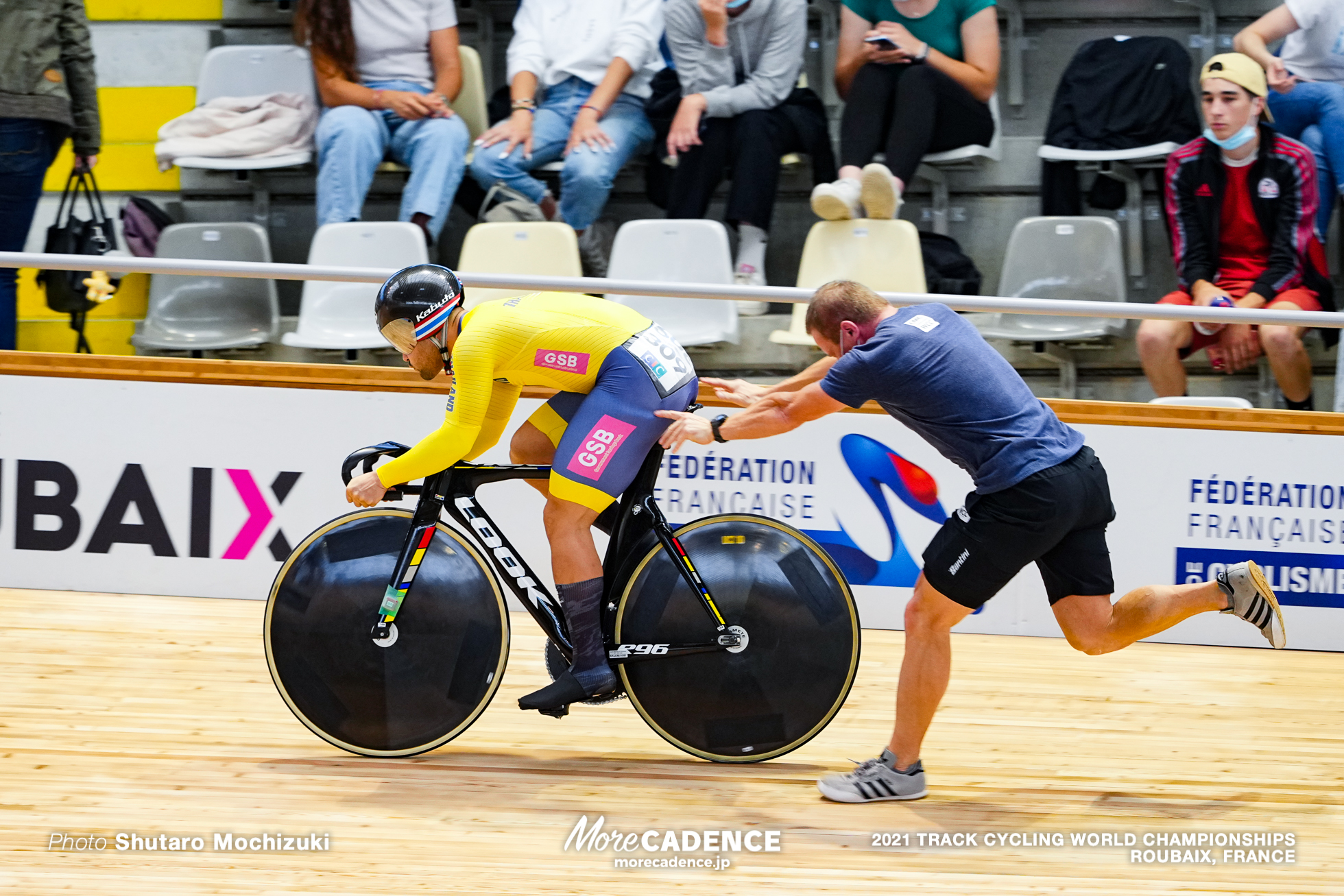 Men's Sprint Qualifying / 2021 Track Cycling World Championships, Roubaix, ANGSUTHASAWIT Jai（THA）