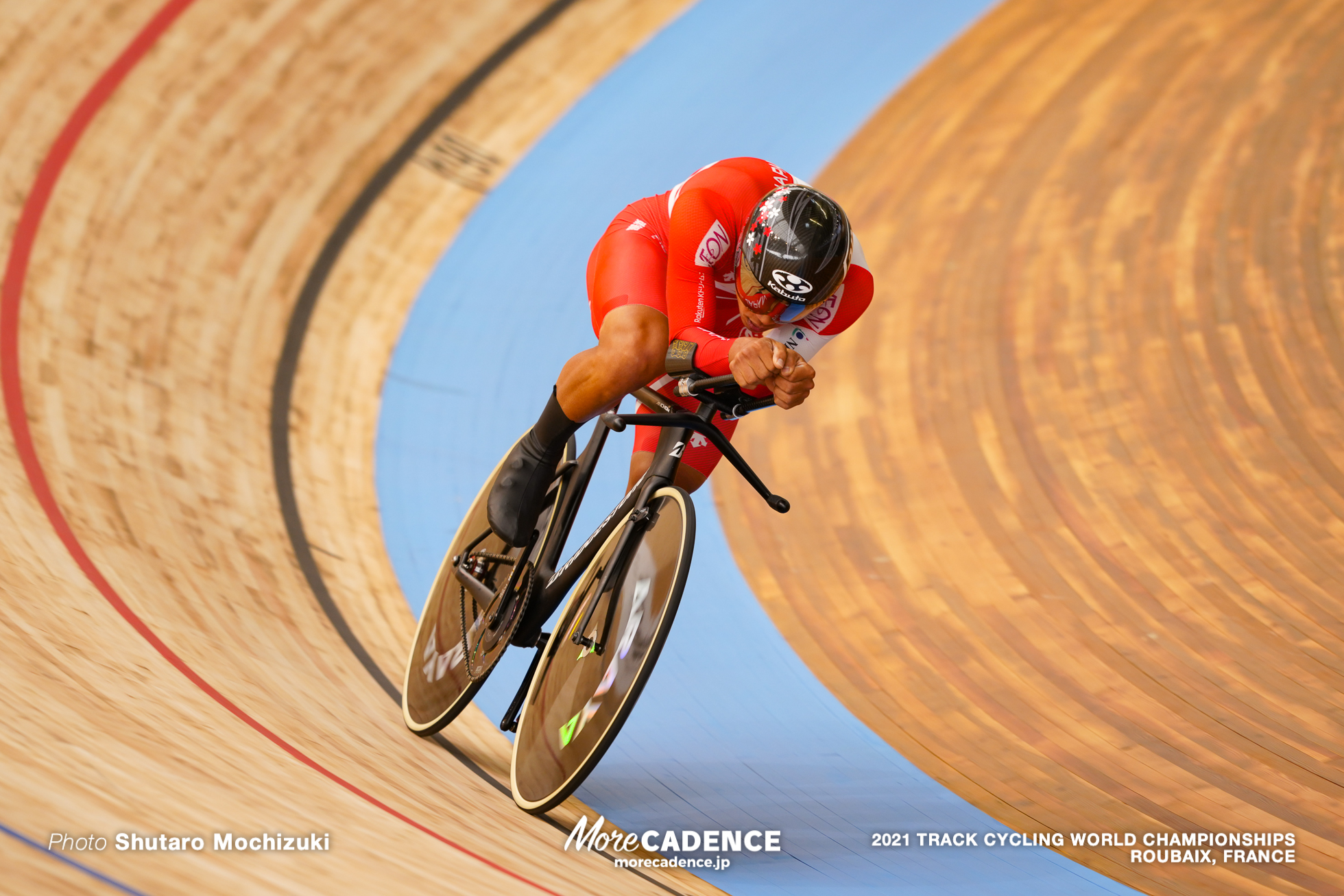 Men's Individual Pursuit Qualifying / 2021 Track Cycling World Championships, Roubaix, IMAMURA Shunsuke（JPN）今村駿介