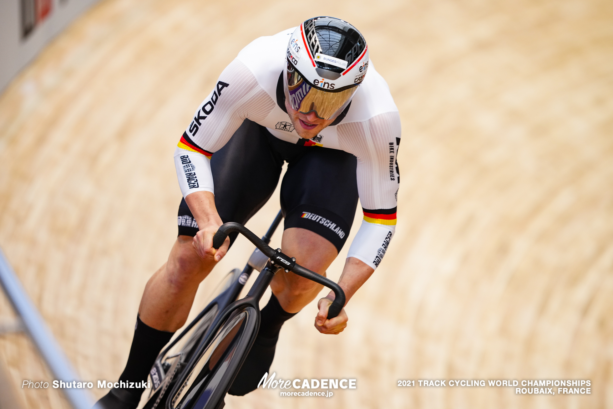 Men's Sprint Qualifying / 2021 Track Cycling World Championships, Roubaix, BOETTICHER Stefan（GER）シュテファン・ボティシャー