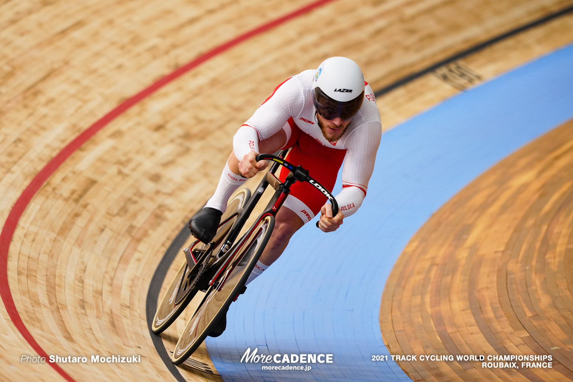 Men's Sprint Qualifying / 2021 Track Cycling World Championships, Roubaix, ROCHNA Daniel（POL）ダニエル・ロチュナ