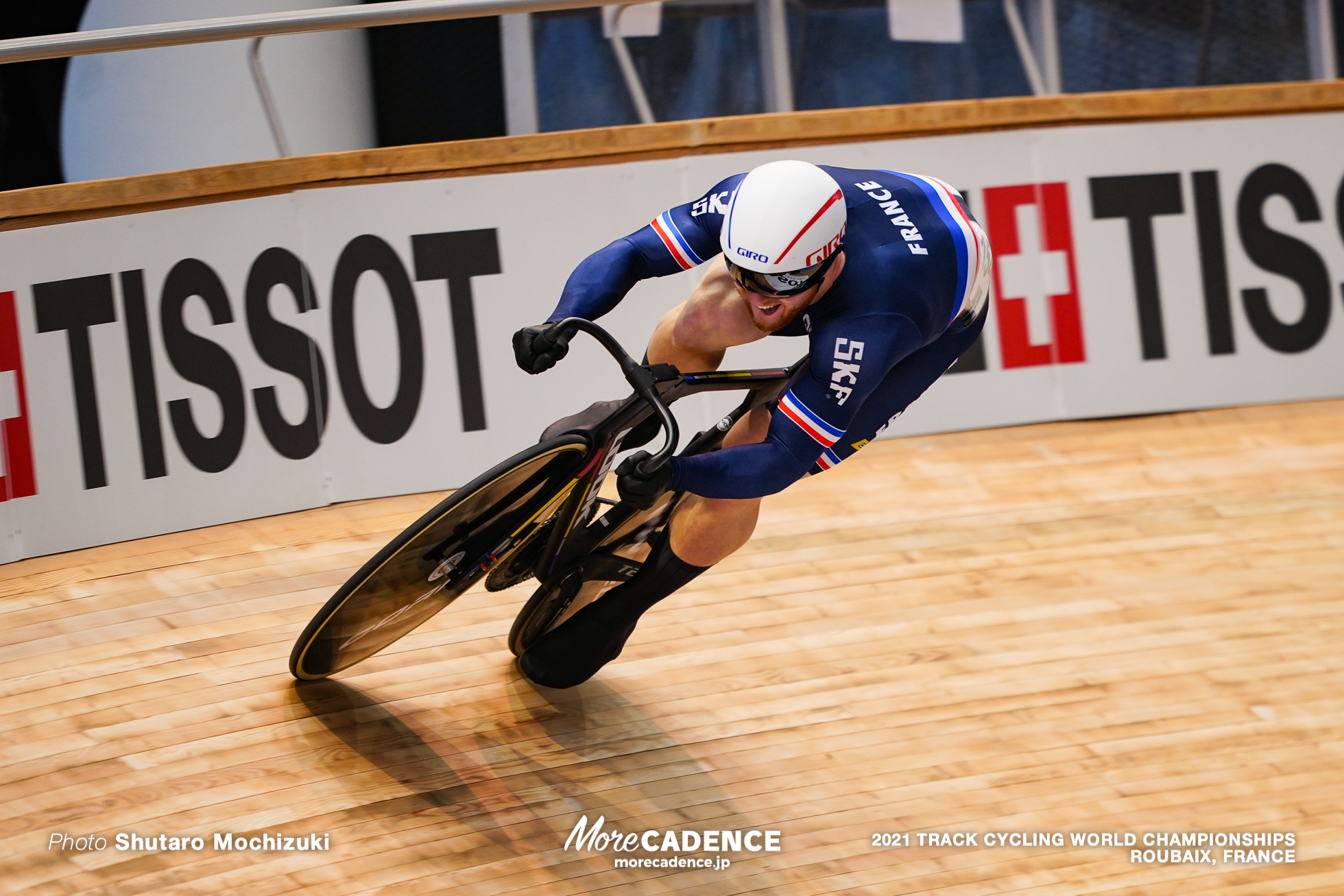 Men's Sprint Qualifying / 2021 Track Cycling World Championships, Roubaix, VIGIER Sebastien（FRA）セバスチャン・ビジエ