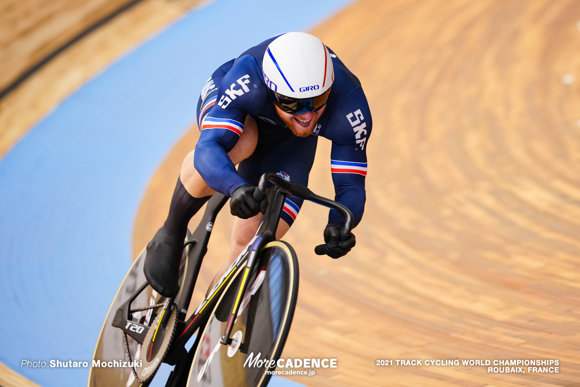 Men's Sprint Qualifying / 2021 Track Cycling World Championships, Roubaix, VIGIER Sebastien（FRA）セバスチャン・ビジエ