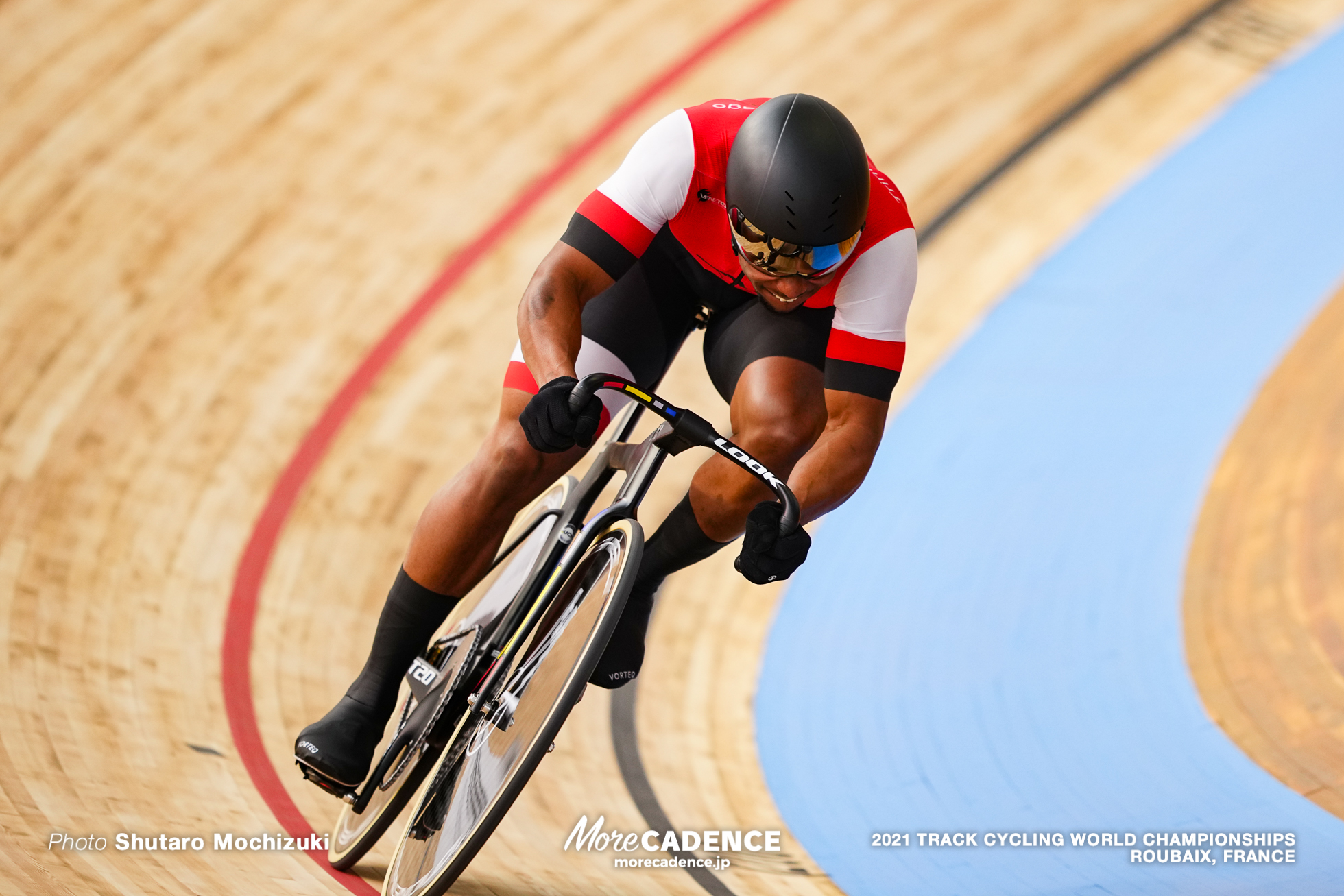 Men's Sprint Qualifying / 2021 Track Cycling World Championships, Roubaix, PAUL Nicholas（TTO）ニコラス・ポール