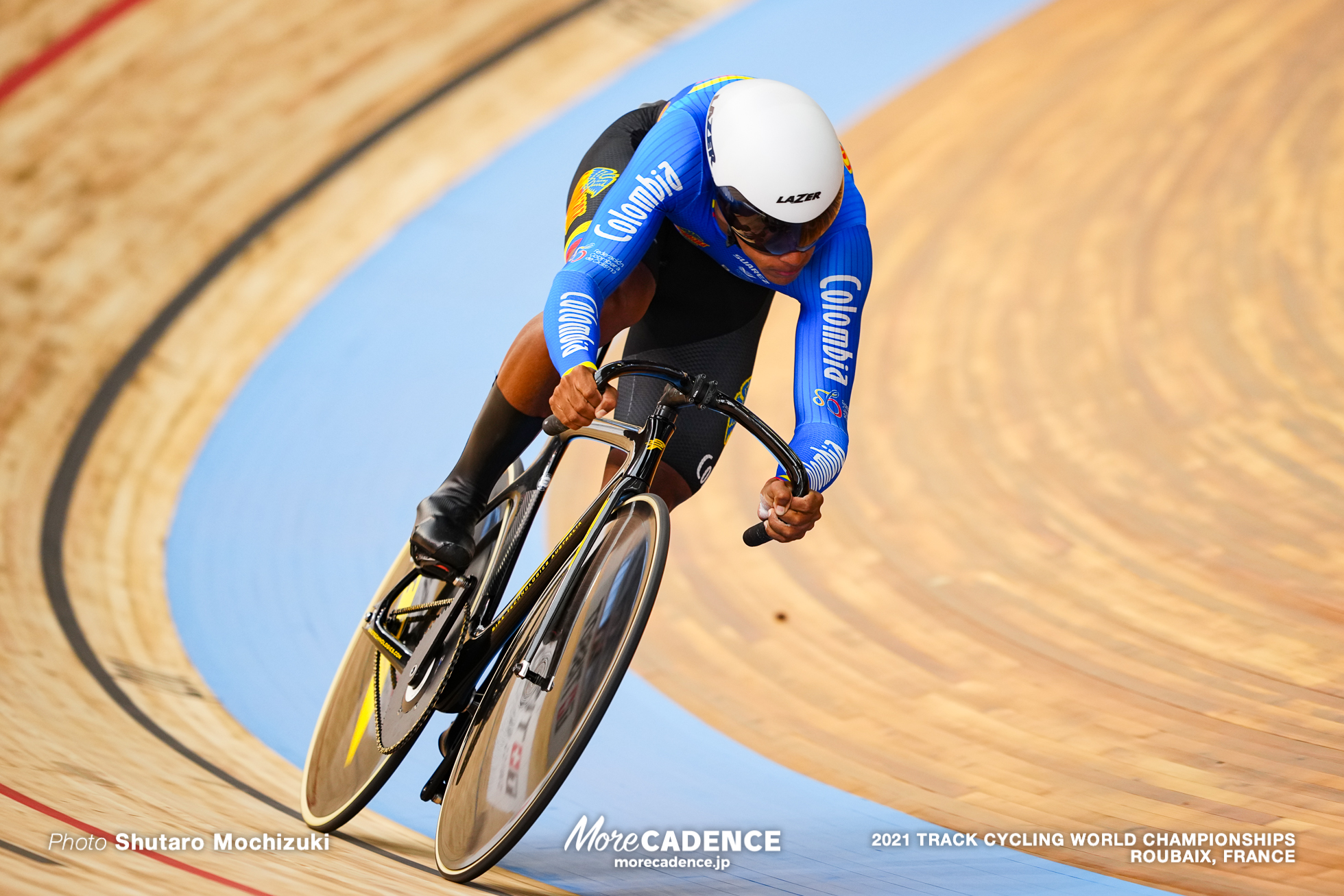 Men's Sprint Qualifying / 2021 Track Cycling World Championships, Roubaix, QUINTERO CHAVARRO Kevin Santiago（COL）ケビン・キンテロ