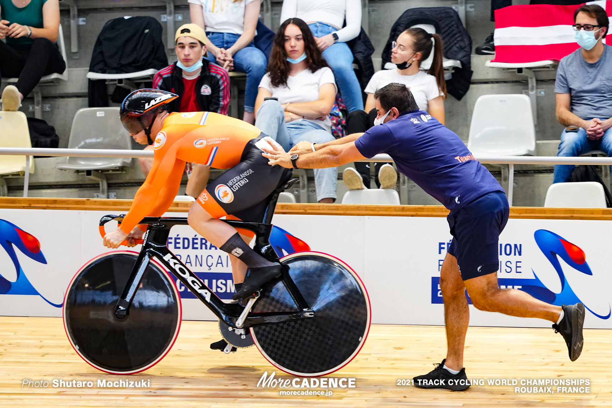 Men's Sprint Qualifying / 2021 Track Cycling World Championships, Roubaix, LAVREYSEN Harrie（NED）ハリー・ラブレイセン