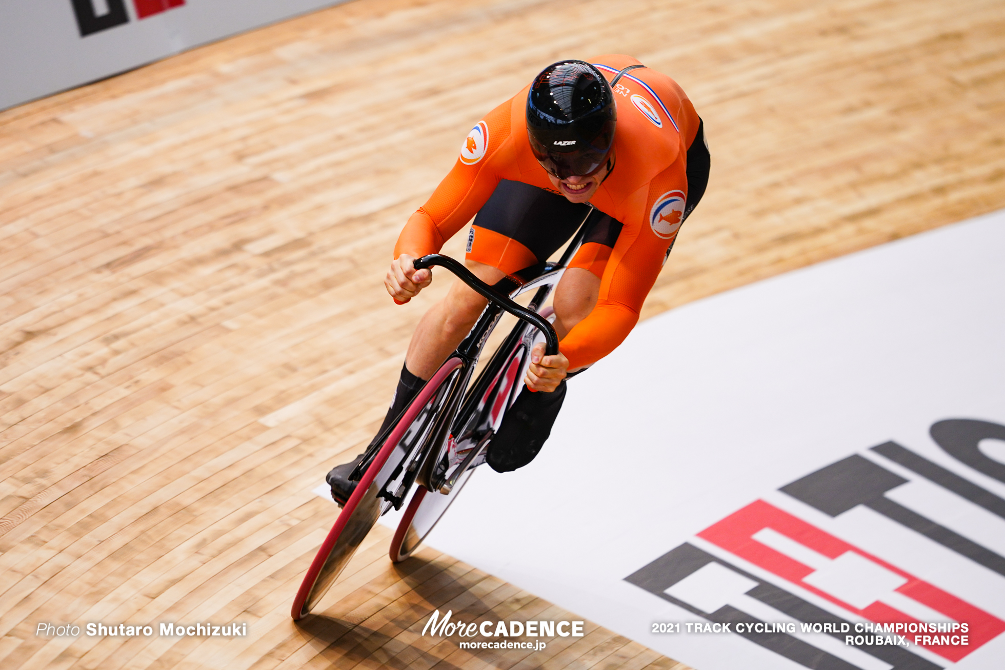 Men's Sprint Qualifying / 2021 Track Cycling World Championships, Roubaix, LAVREYSEN Harrie（NED）ハリー・ラブレイセン