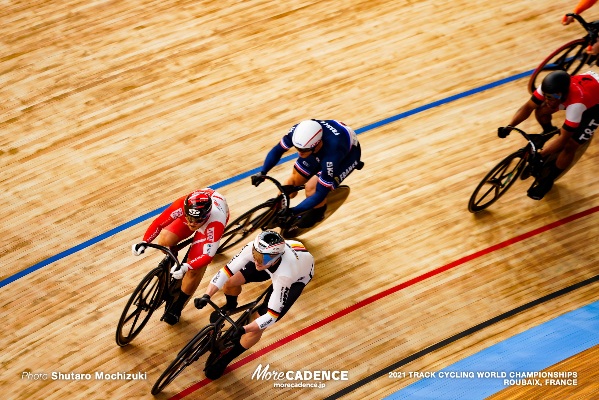 Men's Keirin 2nd Round / 2021 Track Cycling World Championships, Roubaix, BOETTICHER Stefan（GER）シュテファン・ボティシャーMATSUI Koyu（JPN）松井宏佑, HELAL Rayan（FRA）ライアン・エラル