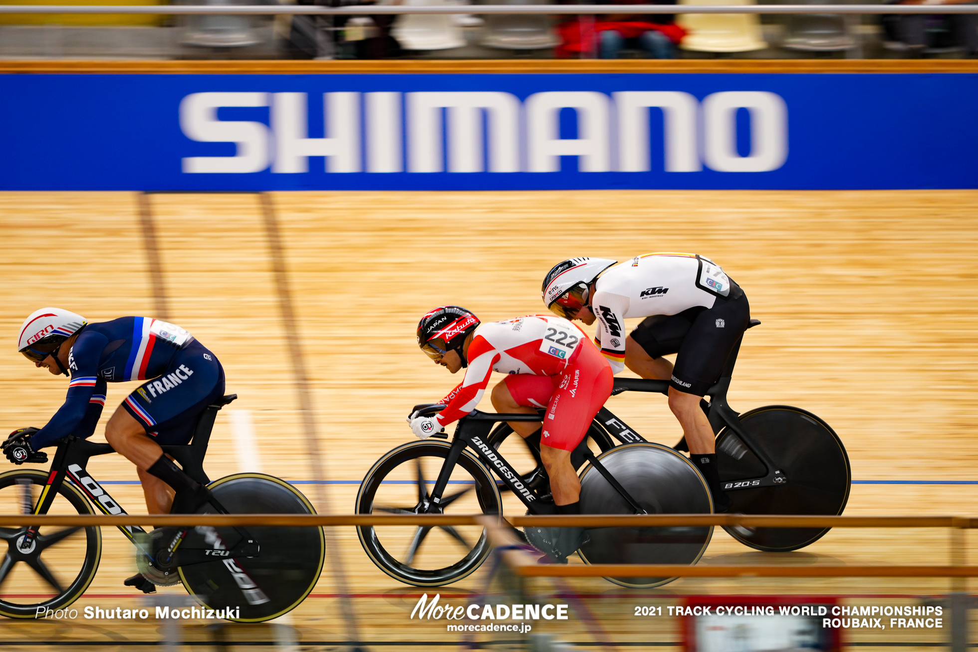 Men's Keirin 2nd Round / 2021 Track Cycling World Championships, Roubaix, BOETTICHER Stefan（GER）シュテファン・ボティシャーMATSUI Koyu（JPN）松井宏佑, HELAL Rayan（FRA）ライアン・エラル