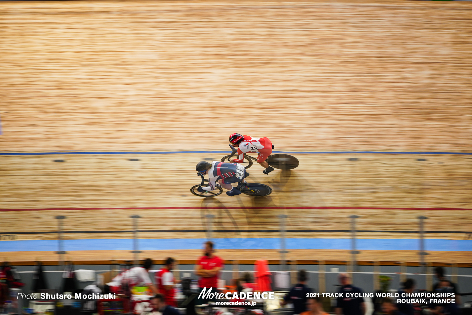 Men's Sprint 1/8 Finals / 2021 Track Cycling World Championships, Roubaix, YAMASAKI Kento（JPN）山﨑賢人, IAKOVLEV Mikhail（RCF）ミクヘイル・イアコフレフ