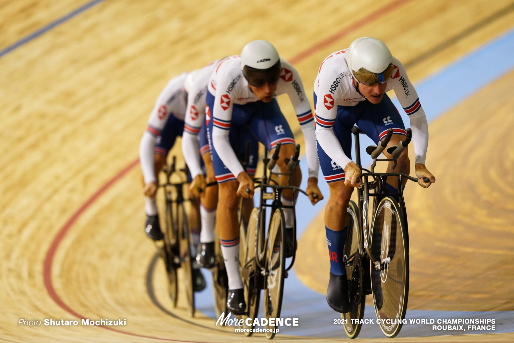 Men's Team Pursuit Finals / 2021 Track Cycling World Championships, Roubaix, HAYTER Ethan（GBR）イーサン・ハイター, VERNON Ethan（GBR）イーサン・バーノン, TANFIELD Charlie（GBR）チャーリー・タンフィールド, WOOD Oliver（GBR）オリバー・ウッド