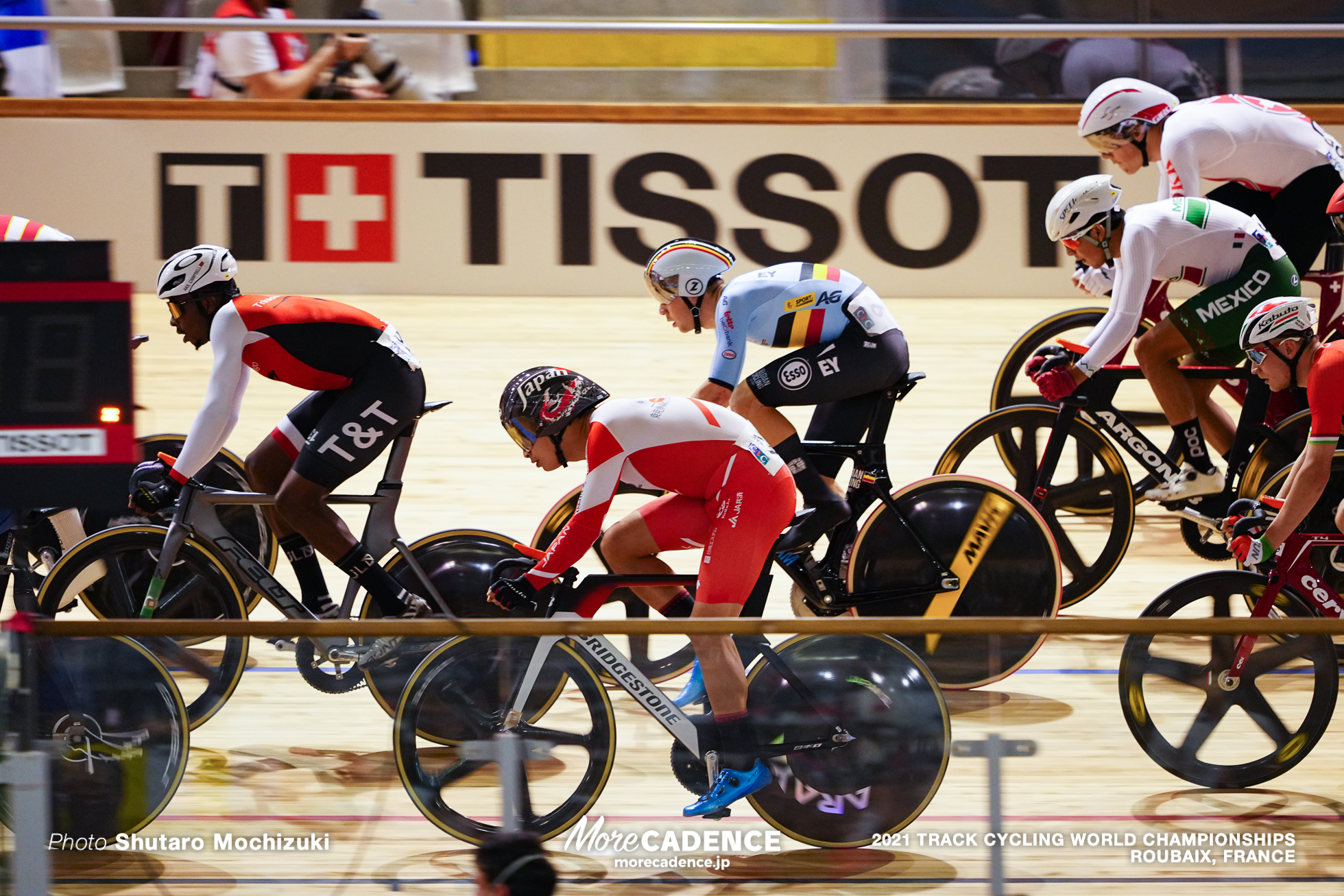 Men's Omnium Elimination / 2021 Track Cycling World Championships, Roubaix, HASHIMOTO Eiya（JPN）橋本英也