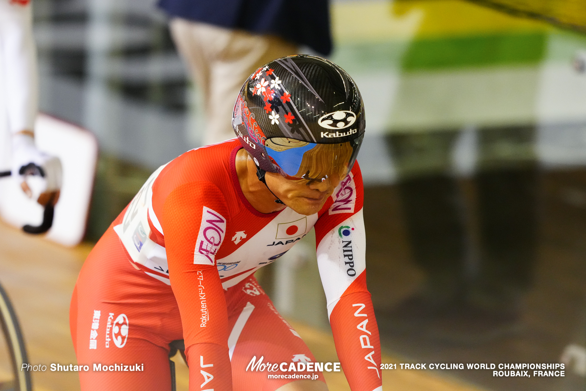 Men's Scratch Race / 2021 Track Cycling World Championships, Roubaix,KUBOKI Kazushige（JPN）窪木一茂