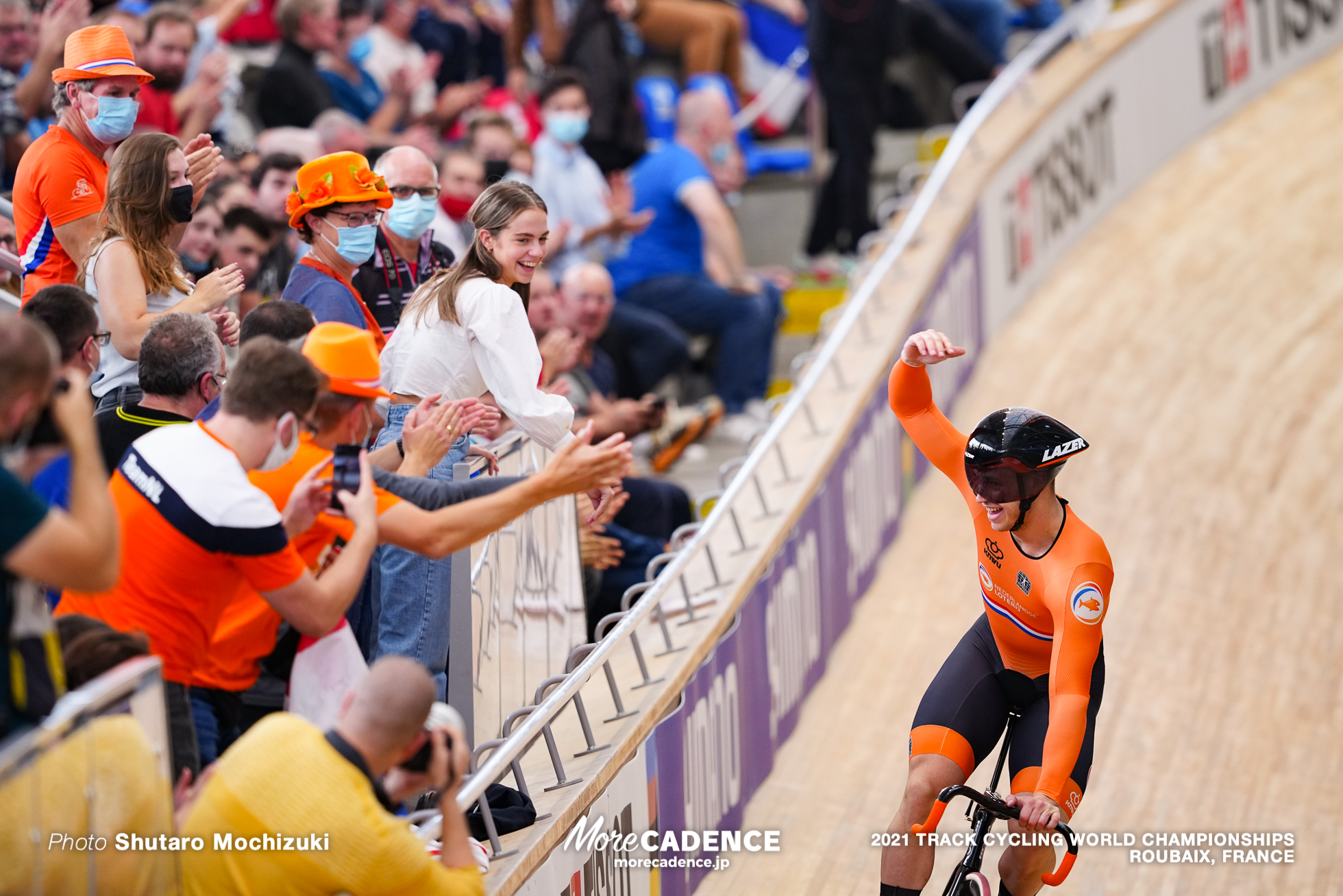 Men's Sprint Finals for Gold 2nd Race / 2021 Track Cycling World Championships, Roubaix, LAVREYSEN Harrie（NED）ハリー・ラブレイセン