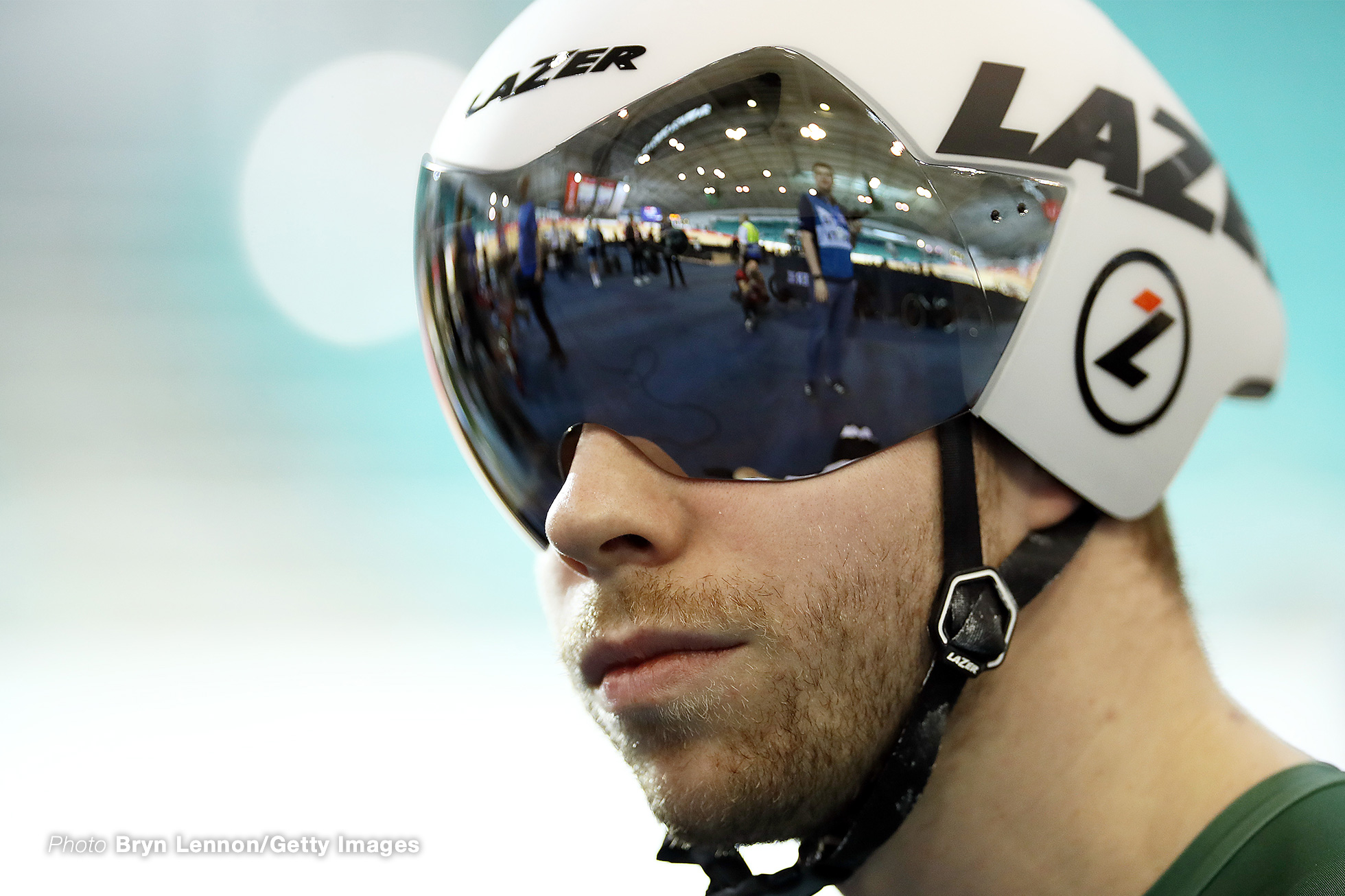 MANCHESTER, ENGLAND - JANUARY 24: Philip Hindes of Great Britain prepares for qualifying for the Team Sprint during Day One of the 2020 HSBC National Track Championships at the National Cycling Centre on January 24, 2020 in Manchester, England. (Photo by Bryn Lennon/Getty Images)