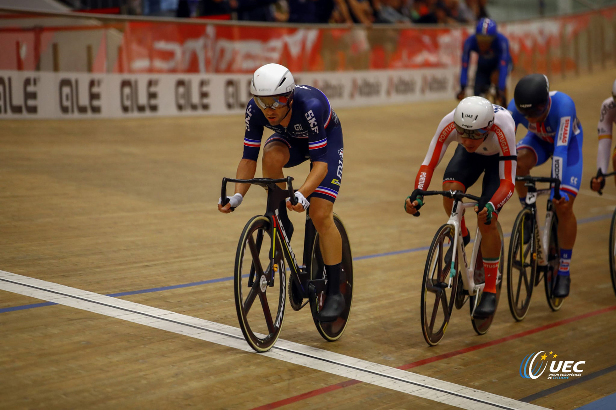 Men's Point Race 2021 UEC Track Championships,ベンジャミン・トマ