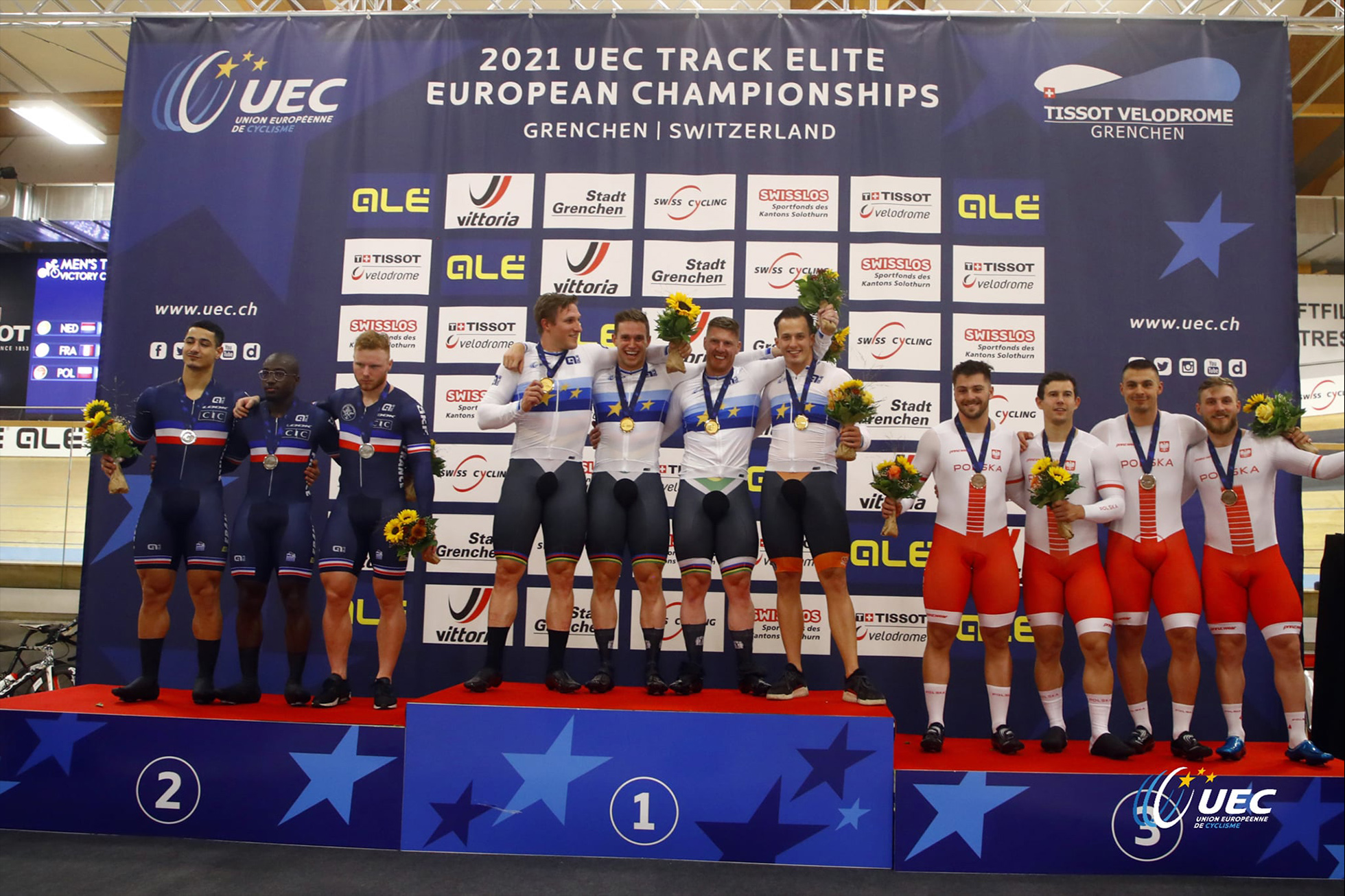 Men's Team Sprint 2021 UEC Track Championships