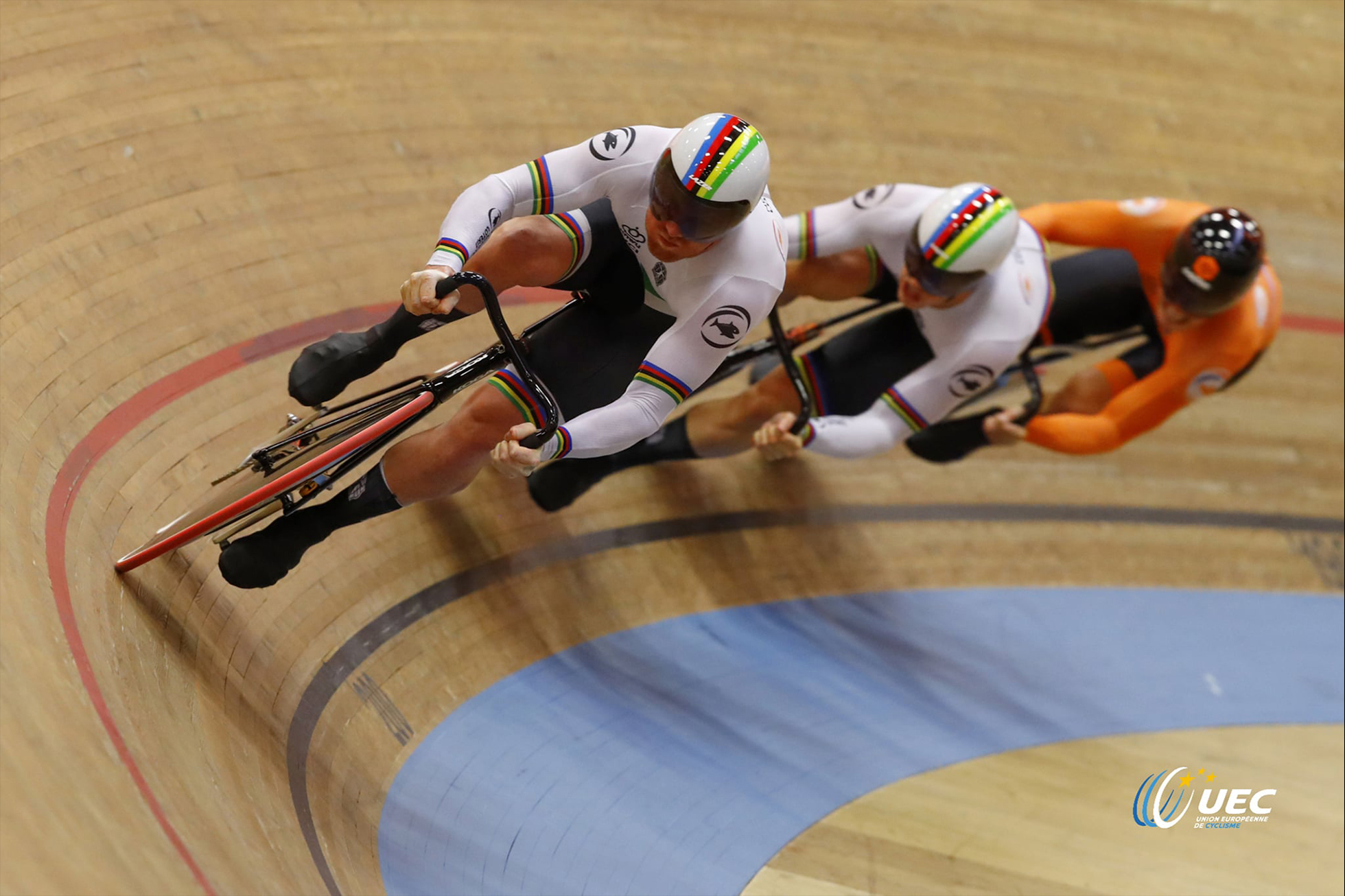 Men's Team Sprint 2021 UEC Track Championships,ジェフェリー・ホーフラント,ハリー・ラブレイセン,ロイ・バンデンバーグ