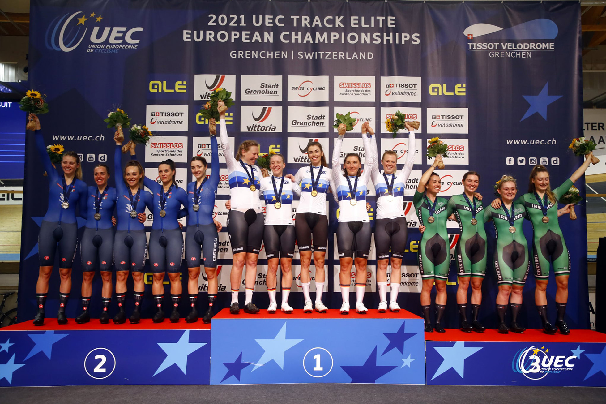 Women's Team Pursuit 2021 UEC Track Championships