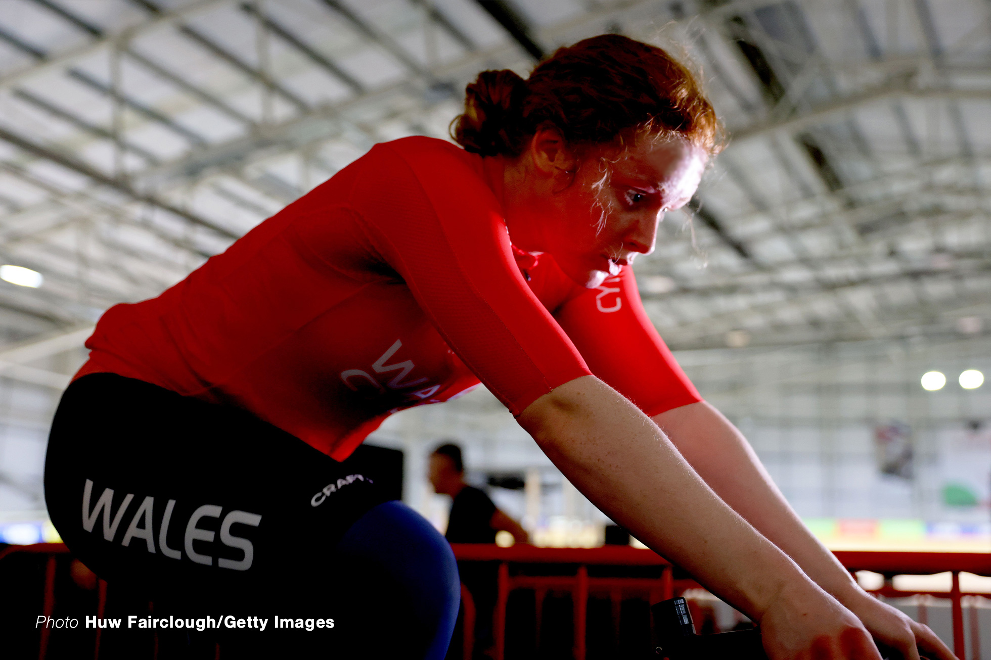 ライアン・エドモンズ NEWPORT, WALES - MARCH 05: Welsh Cyclist Rhian Edmunds at the British Cycling National Track Championships 2022 at The Geraint Thomas National Velodrome of Wales on March 05, 2022 in Newport, Wales. (Photo by Huw Fairclough/Getty Images)