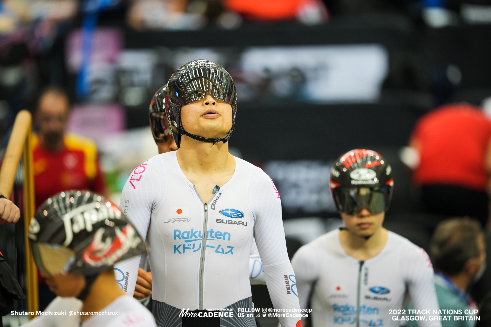 橋本英也 Eiya Hashimoto, Men's Team Pursuit, 2022 Track Nations Cup, Glasgow, Great Britain